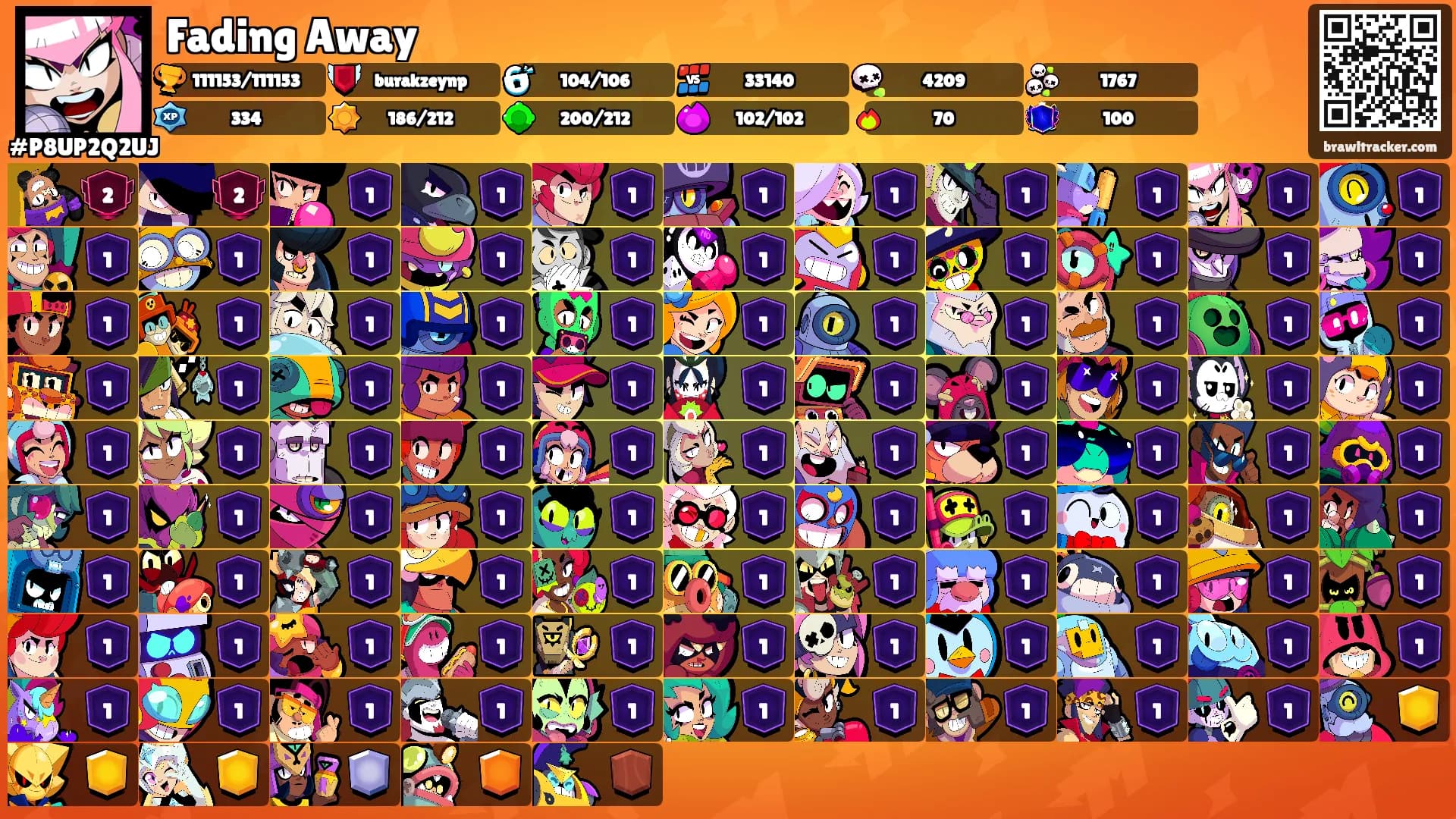Fading Away's Ranks