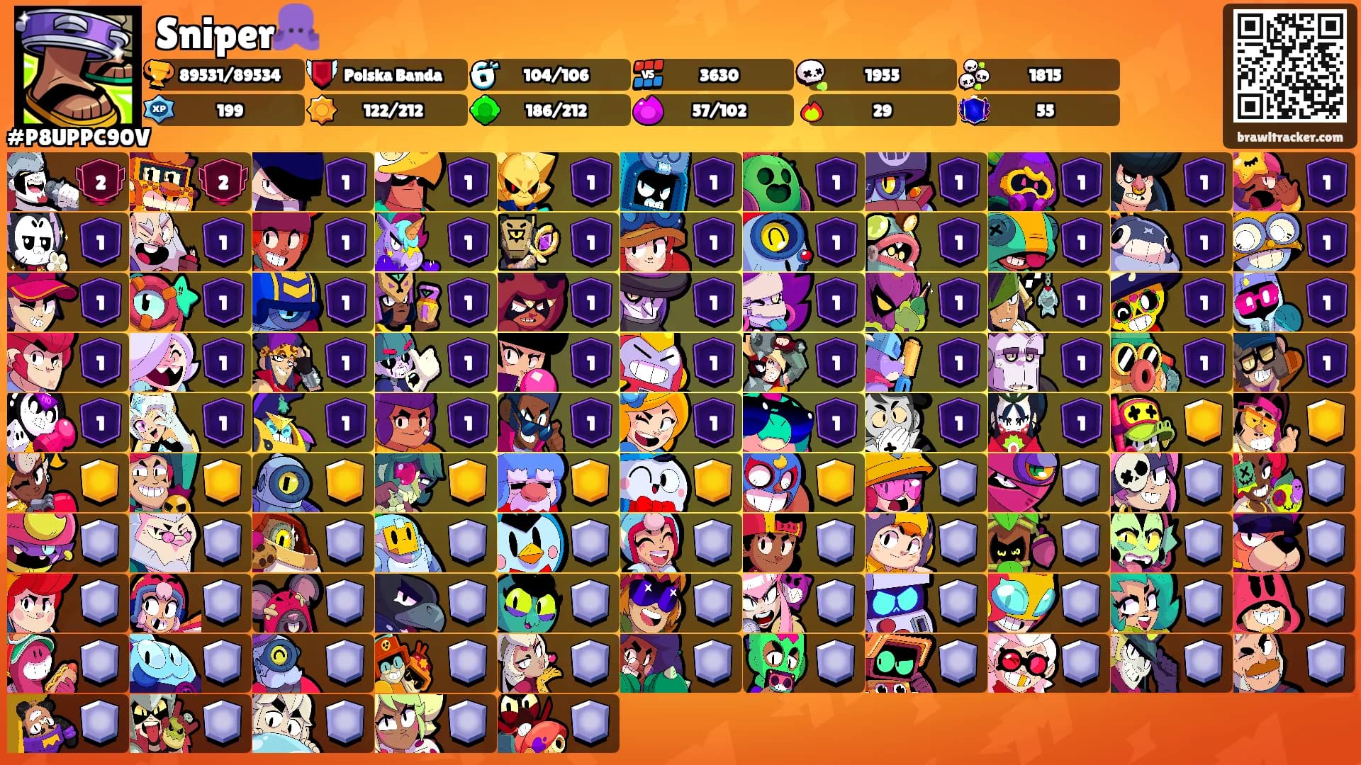 Sniper🐙's Ranks