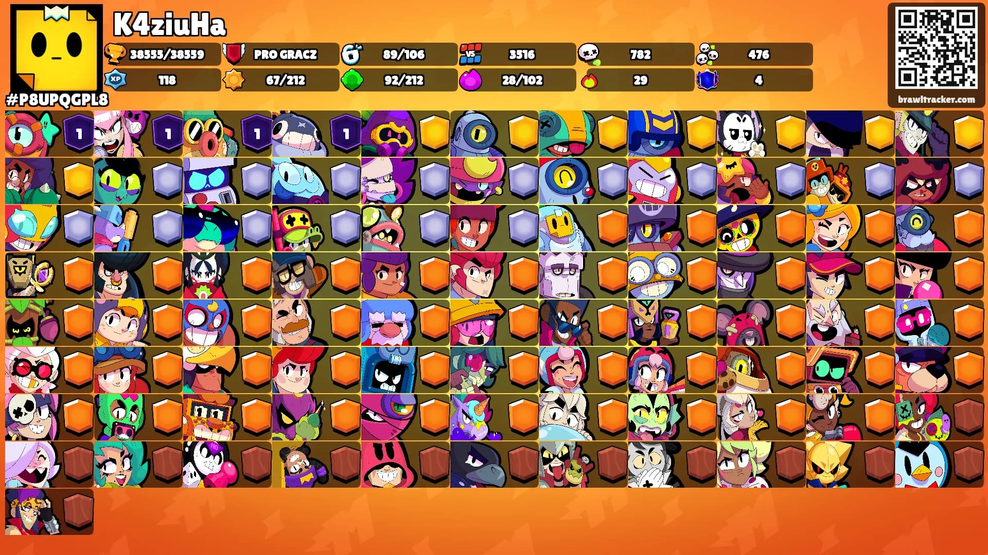 K4ziuHa's Ranks
