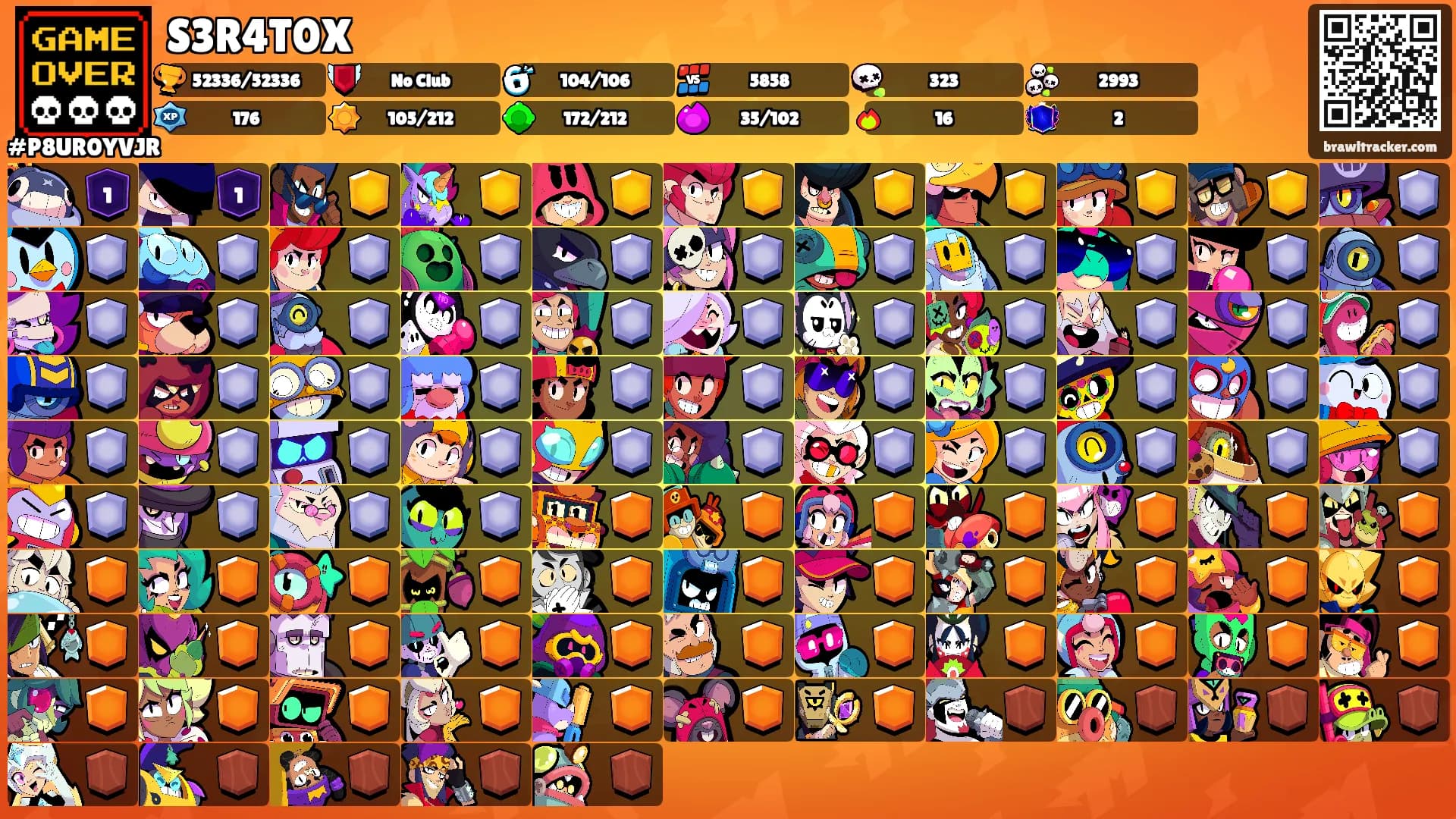 S3R4T0X's Ranks