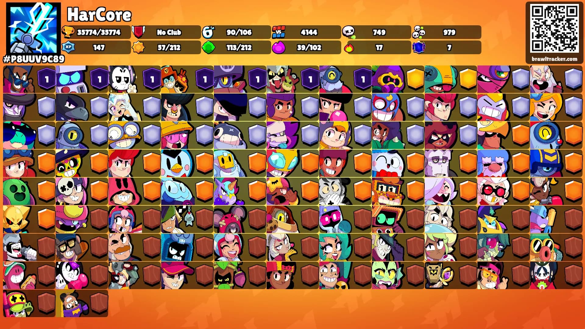 HarCore's Ranks