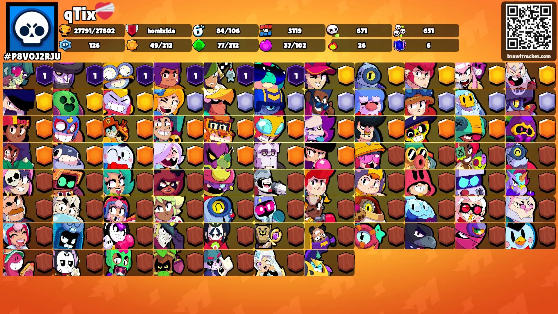 qTix❤️‍🩹's Ranks