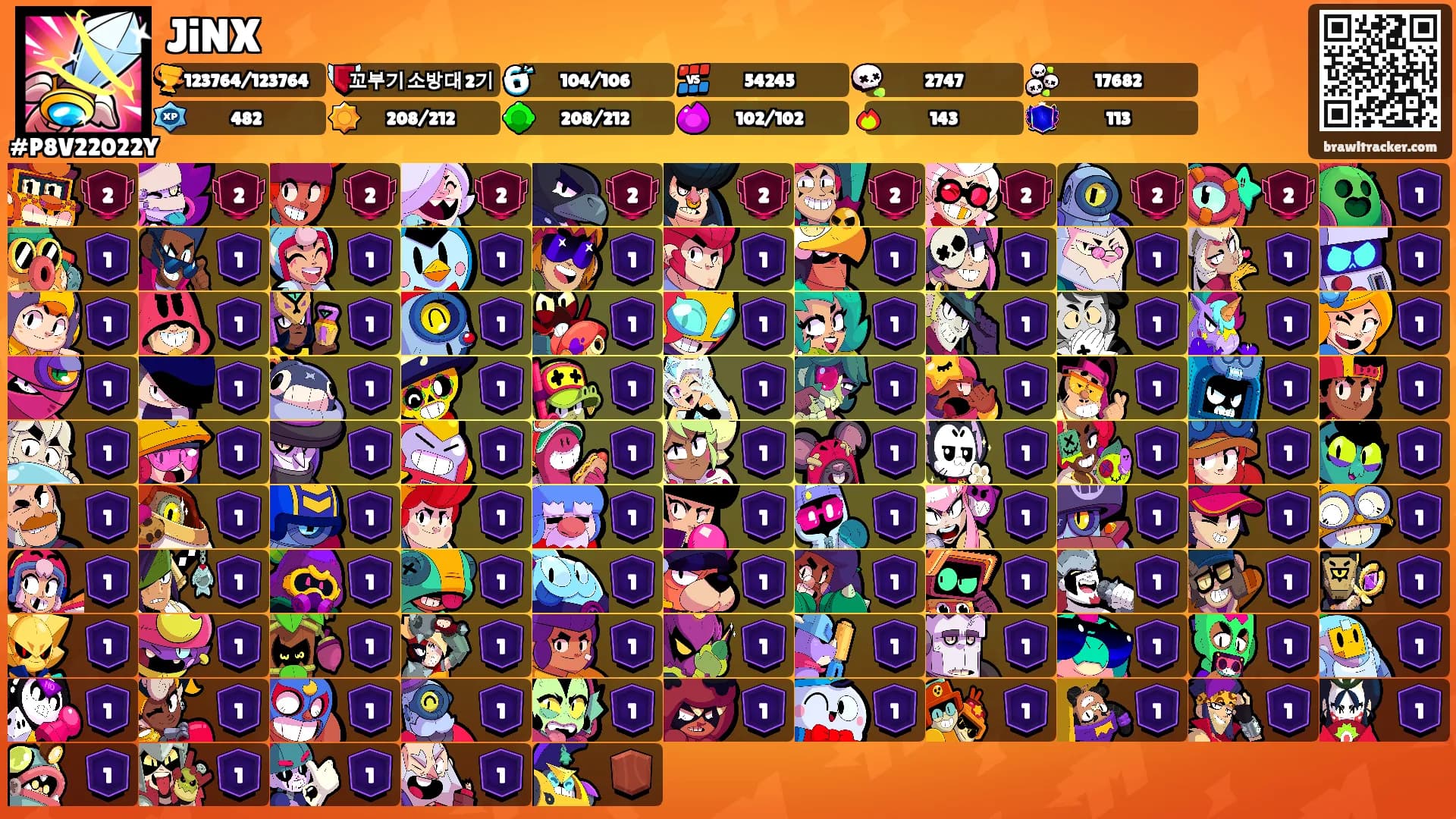 JiNX's Ranks