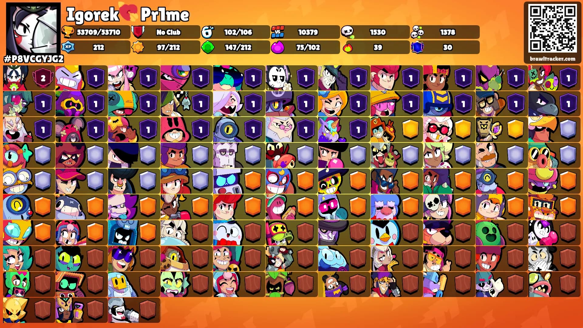 Igorek💘 Pr1me's Ranks