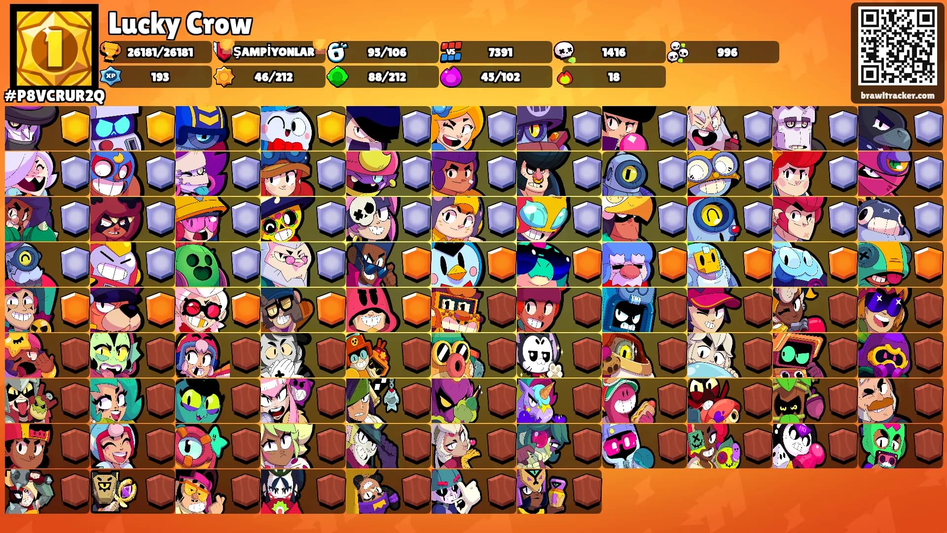 Lucky Crow's Ranks