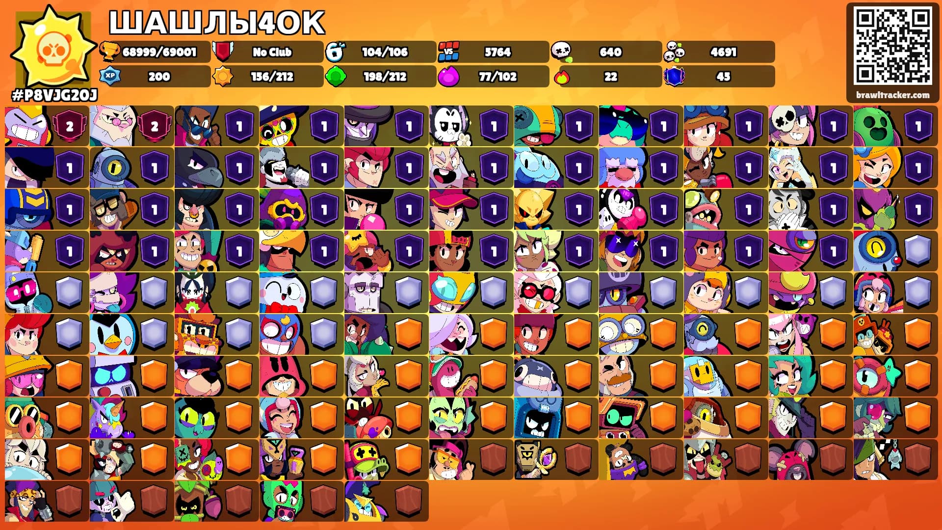 ШАШЛЫ4ОК's Ranks