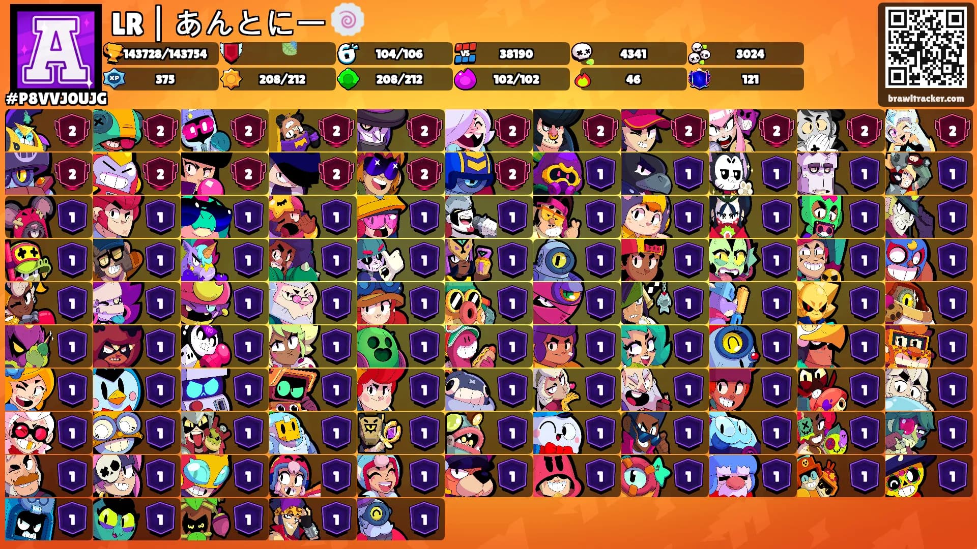 LR | あんとにー 🍥's Ranks
