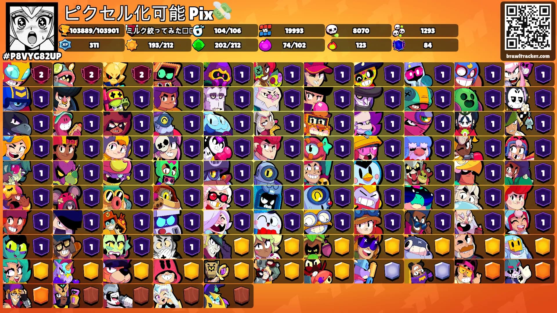 ピクセル化可能 Pix💸's Ranks