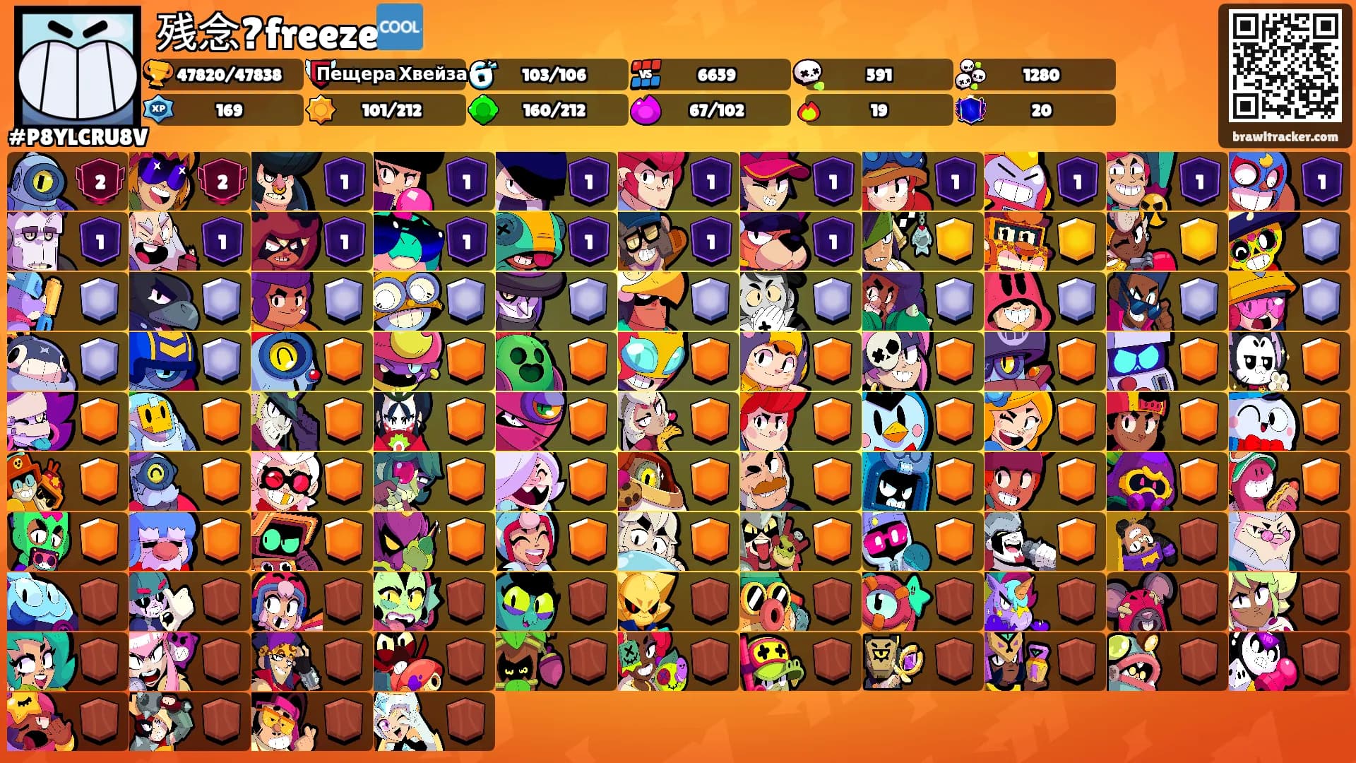残念?freeze🆒's Ranks