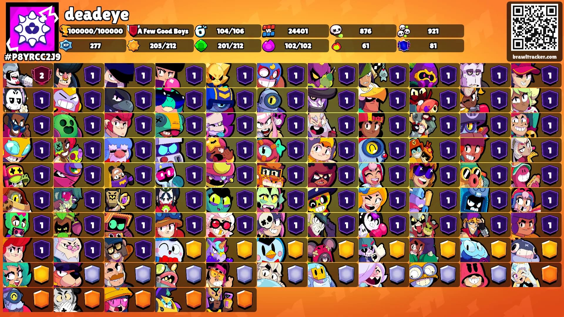 deadeye's Ranks
