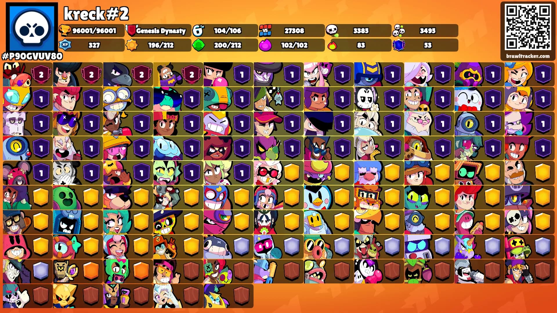 kreck#2's Ranks