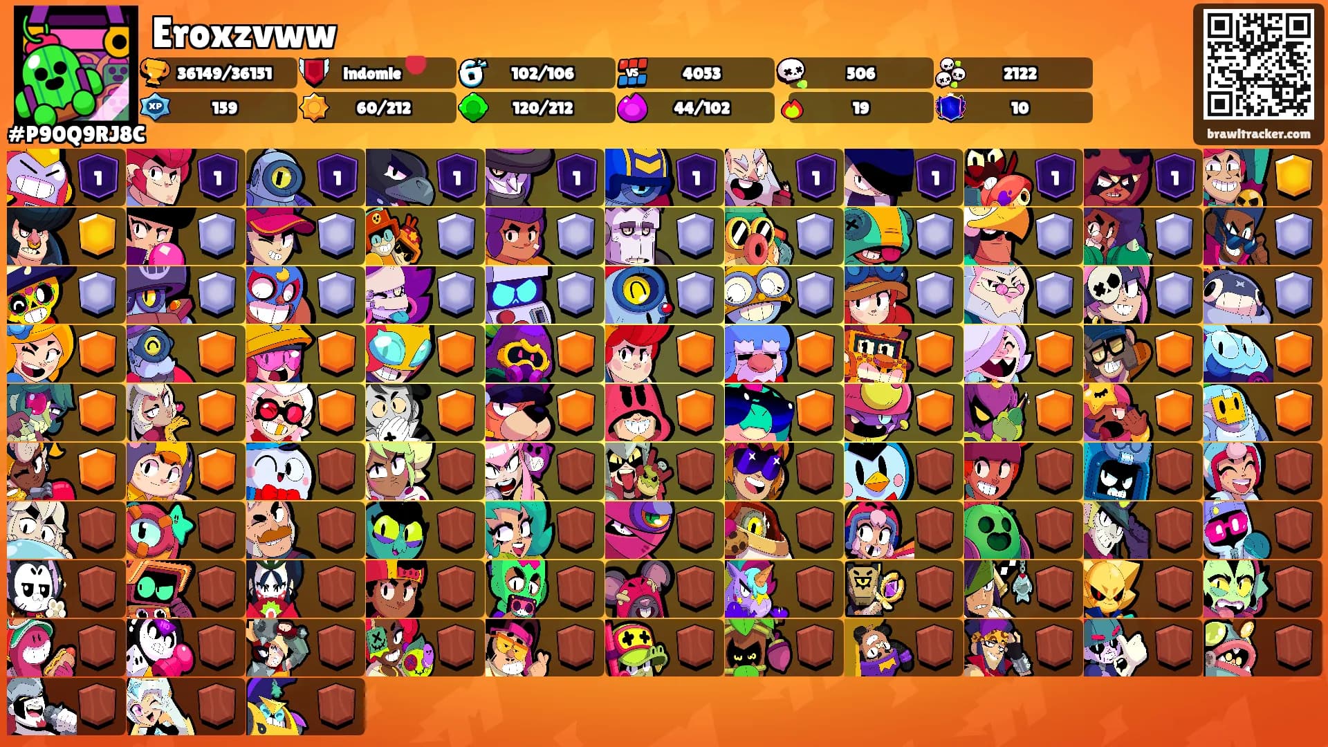 Eroxzvww's Ranks