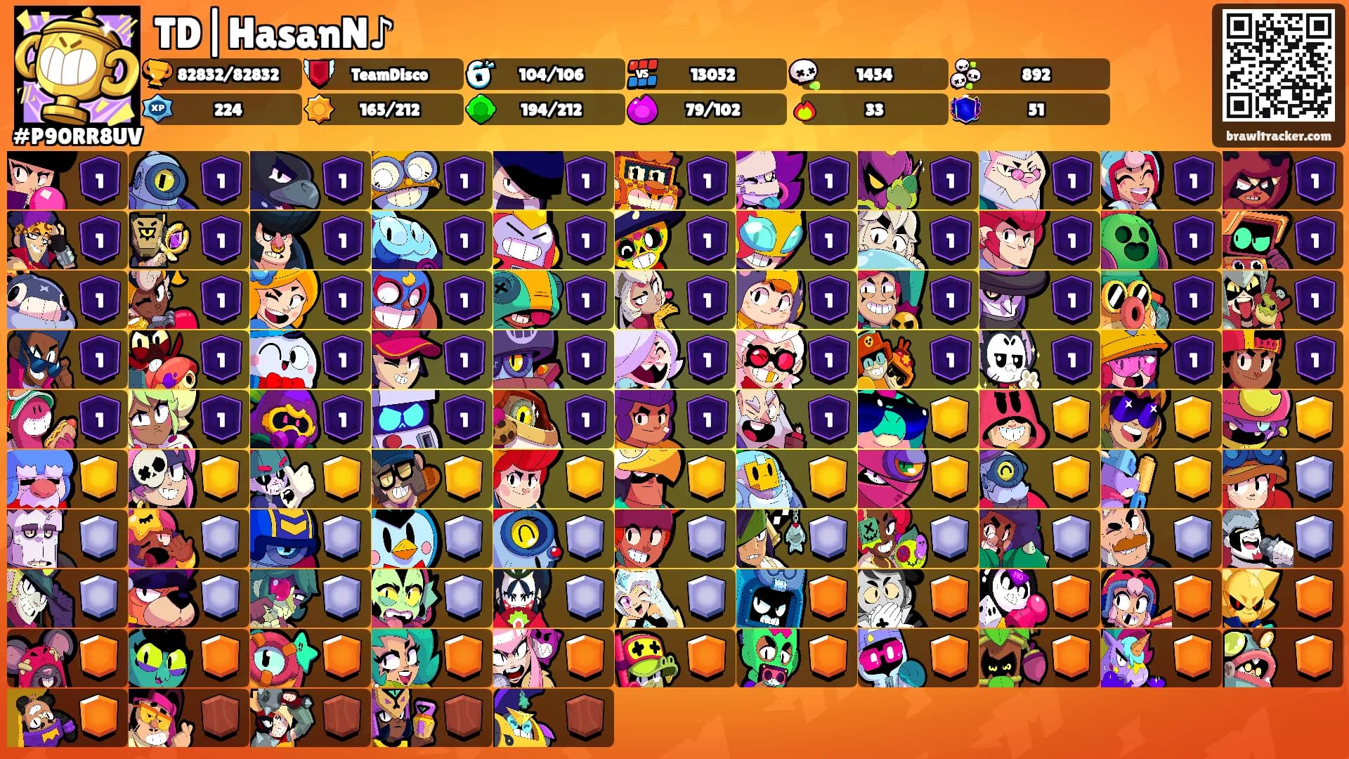 TD|HasanN♪'s Ranks
