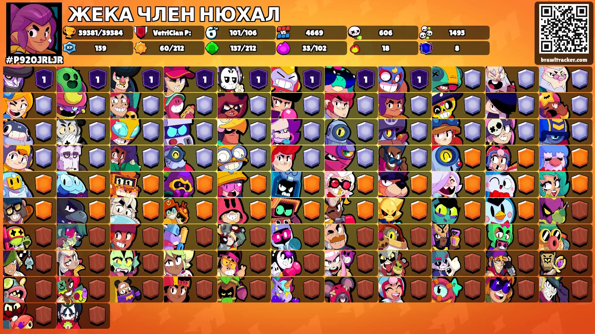 ЖЕКА ЧЛЕН НЮХАЛ's Ranks
