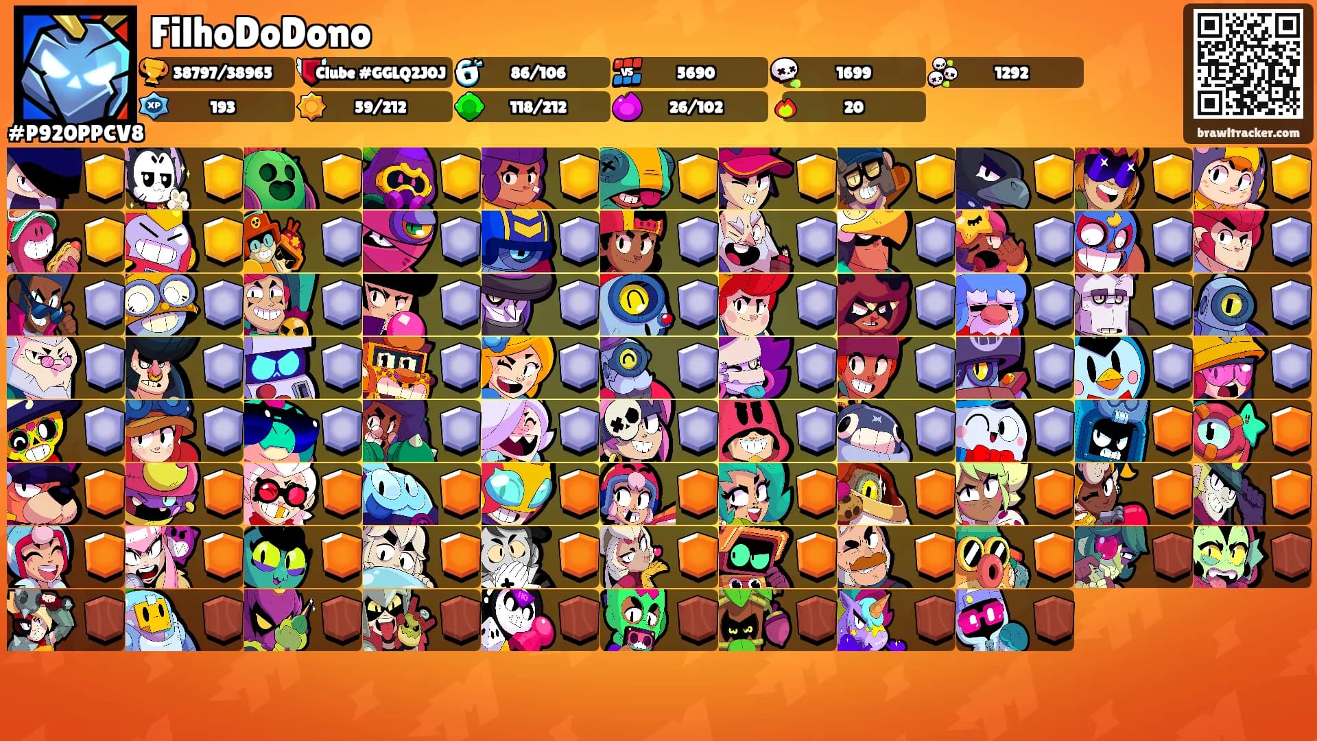 FilhoDoDono's Ranks
