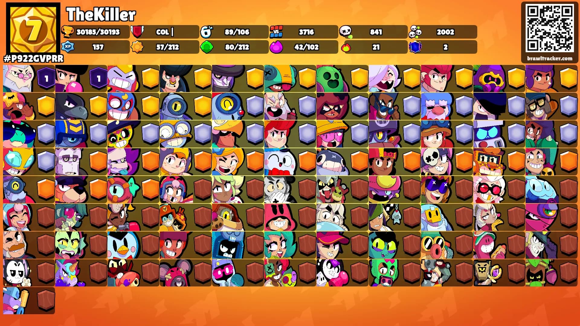 TheKiller's Ranks