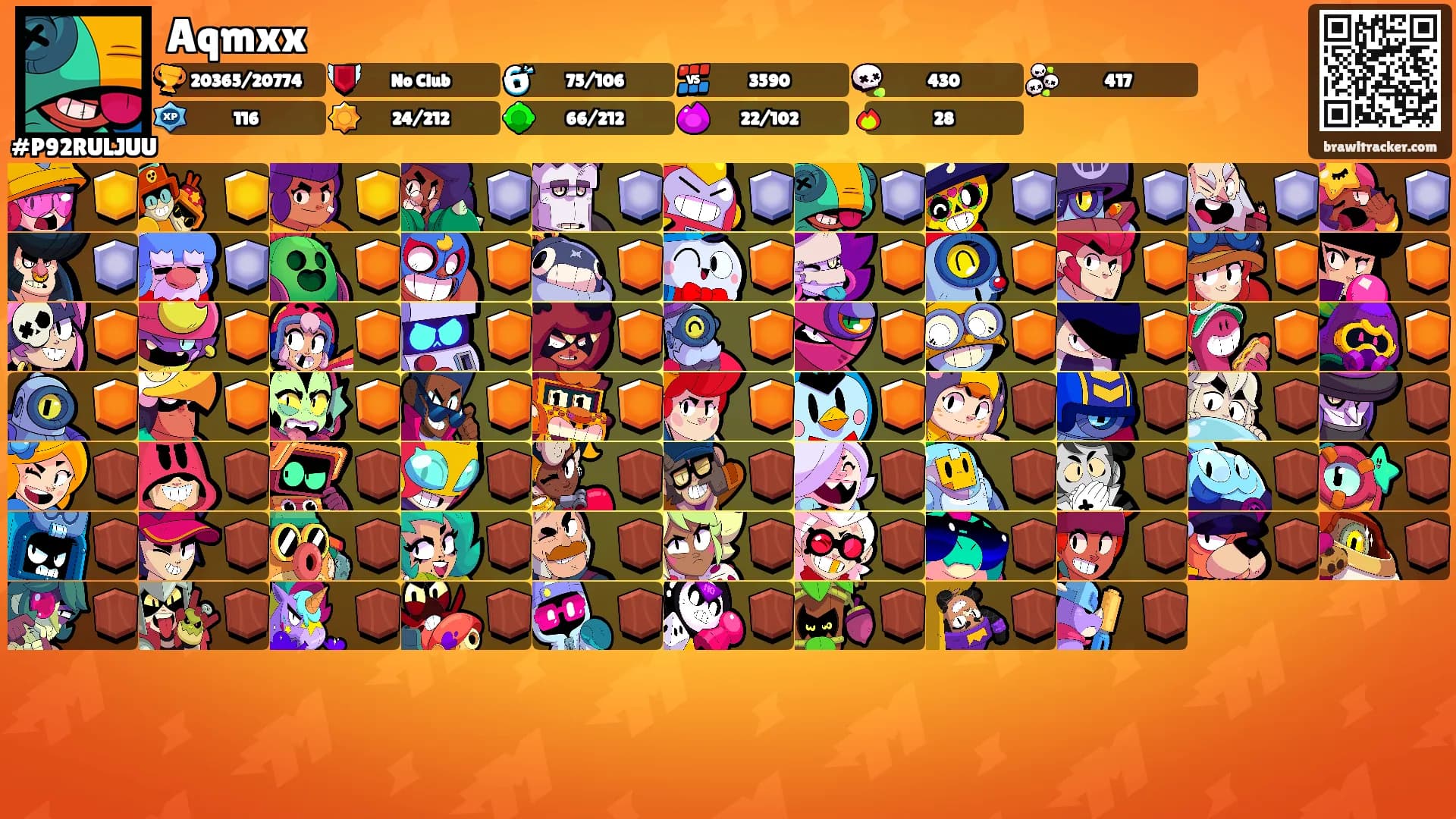 Aqmxx's Ranks