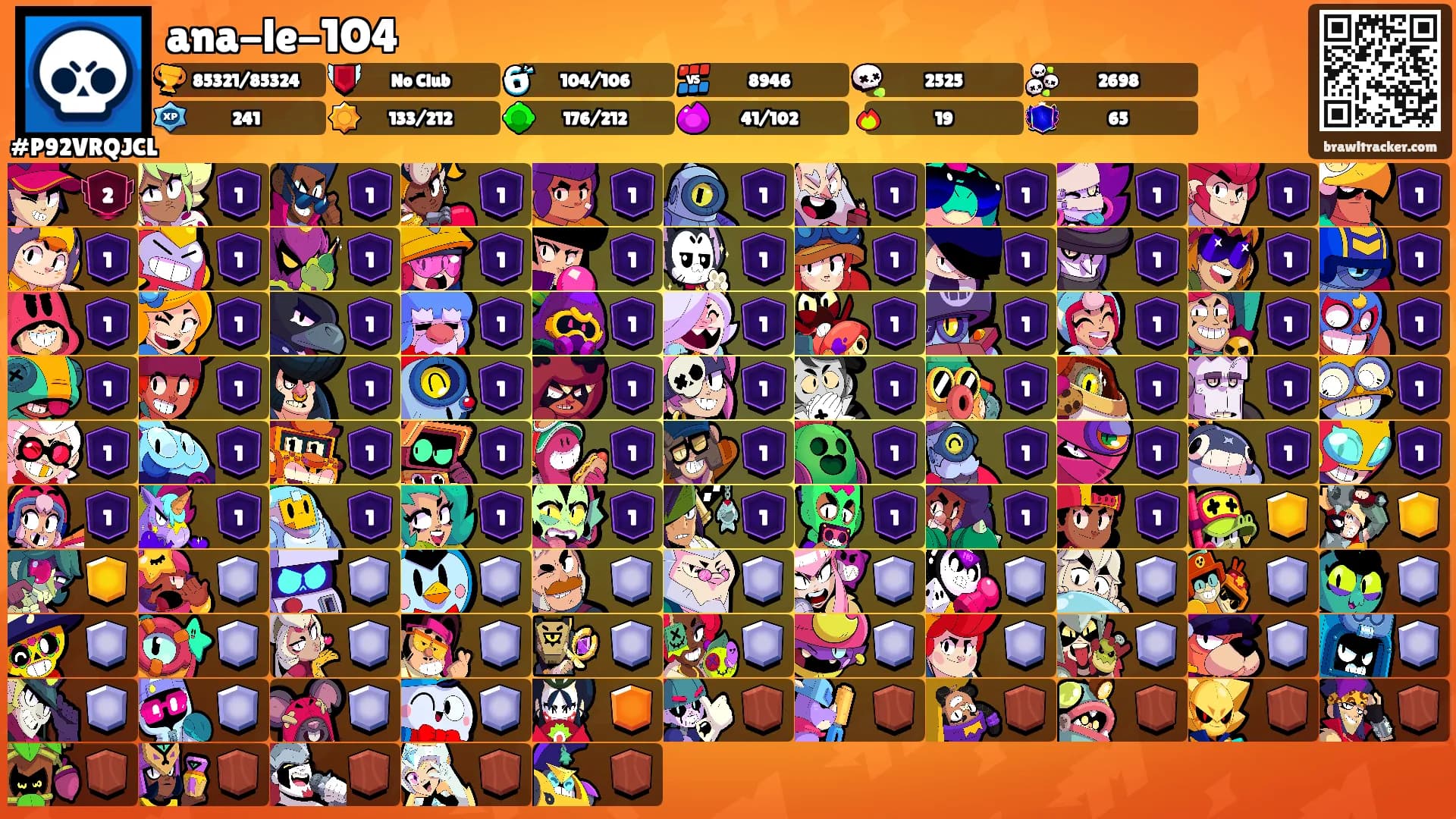 ana-le-1O4's Ranks