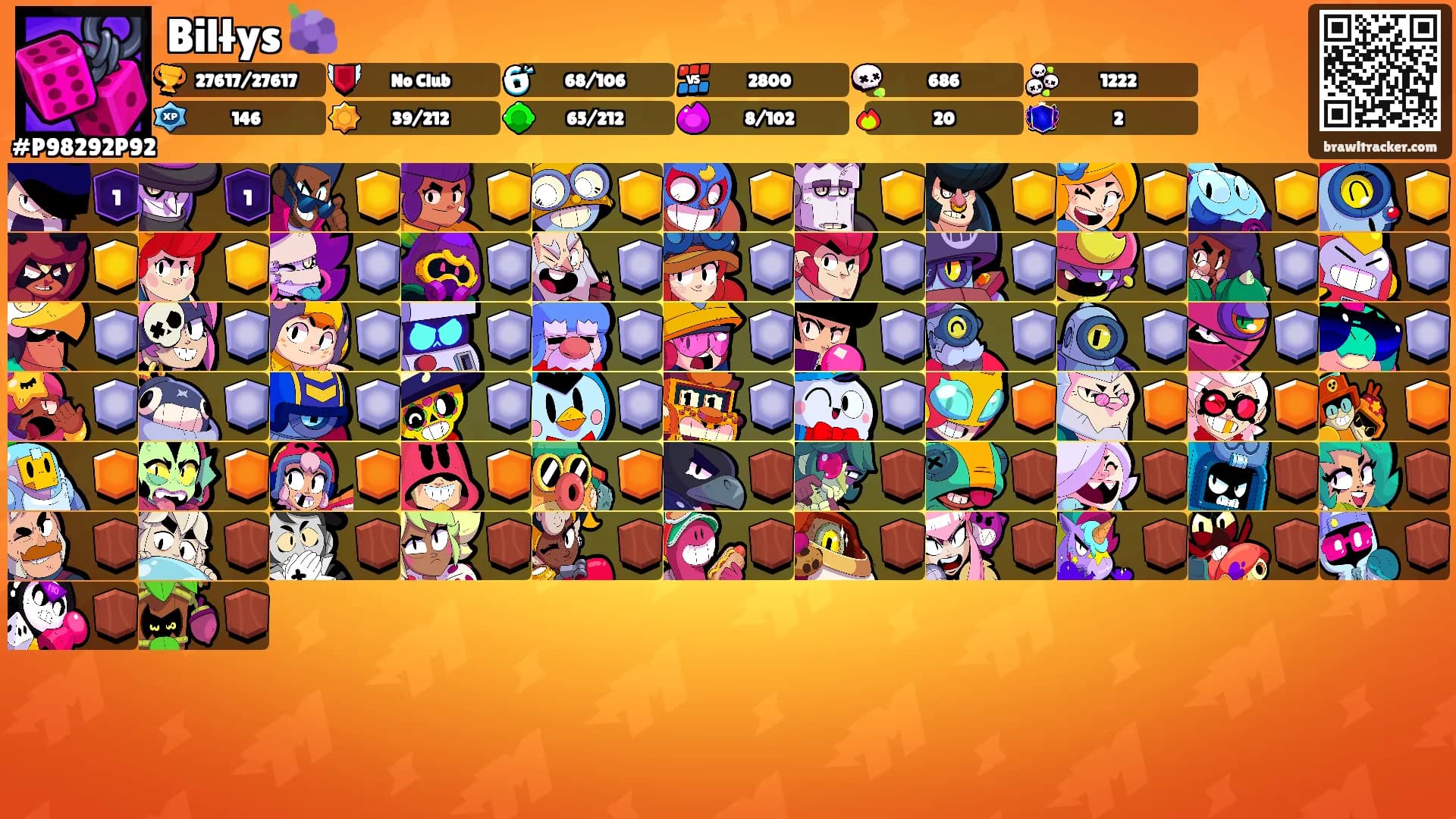 Bilłys 🍇's Ranks
