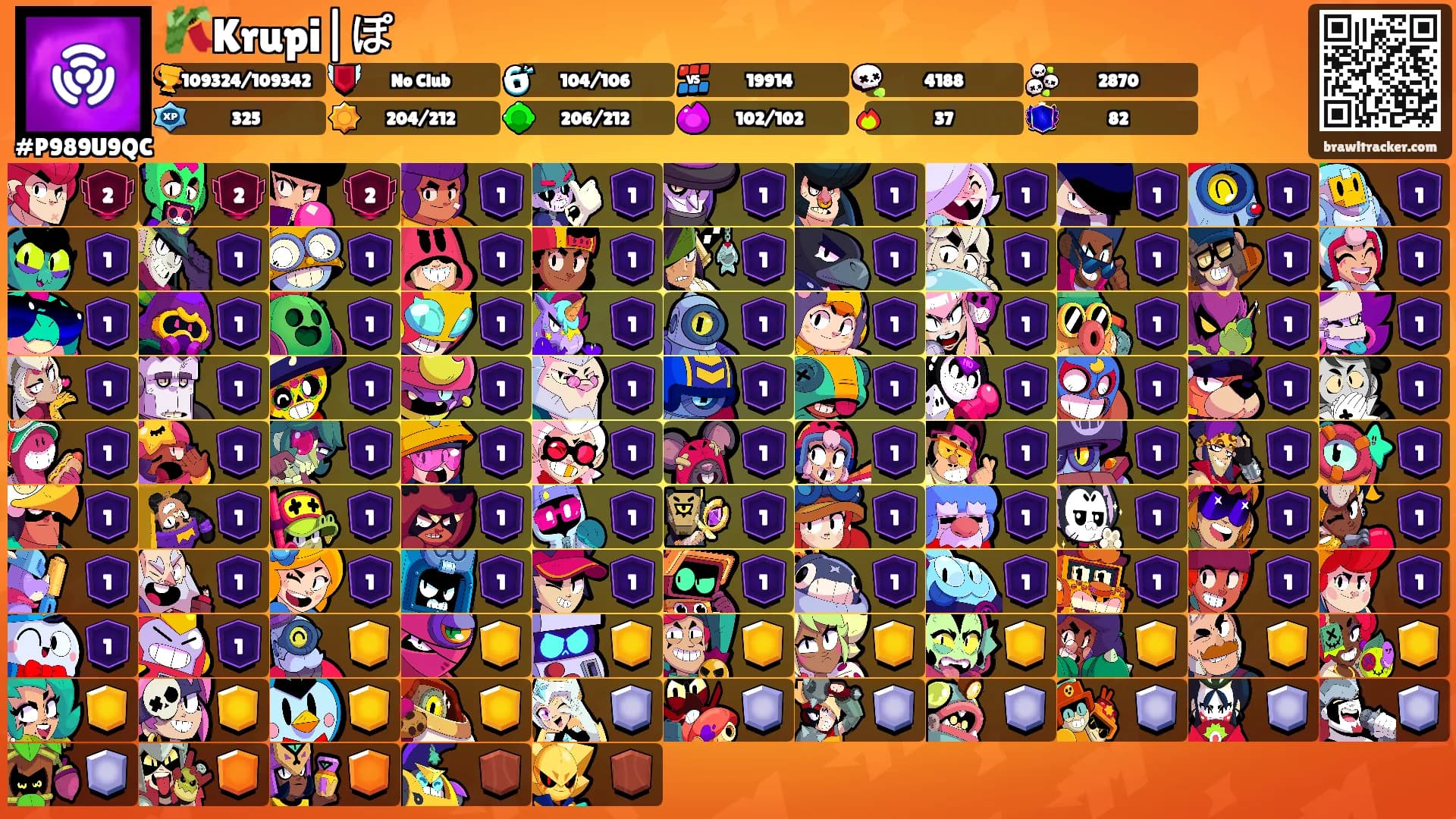 🎋Krupi|ぽ's Ranks