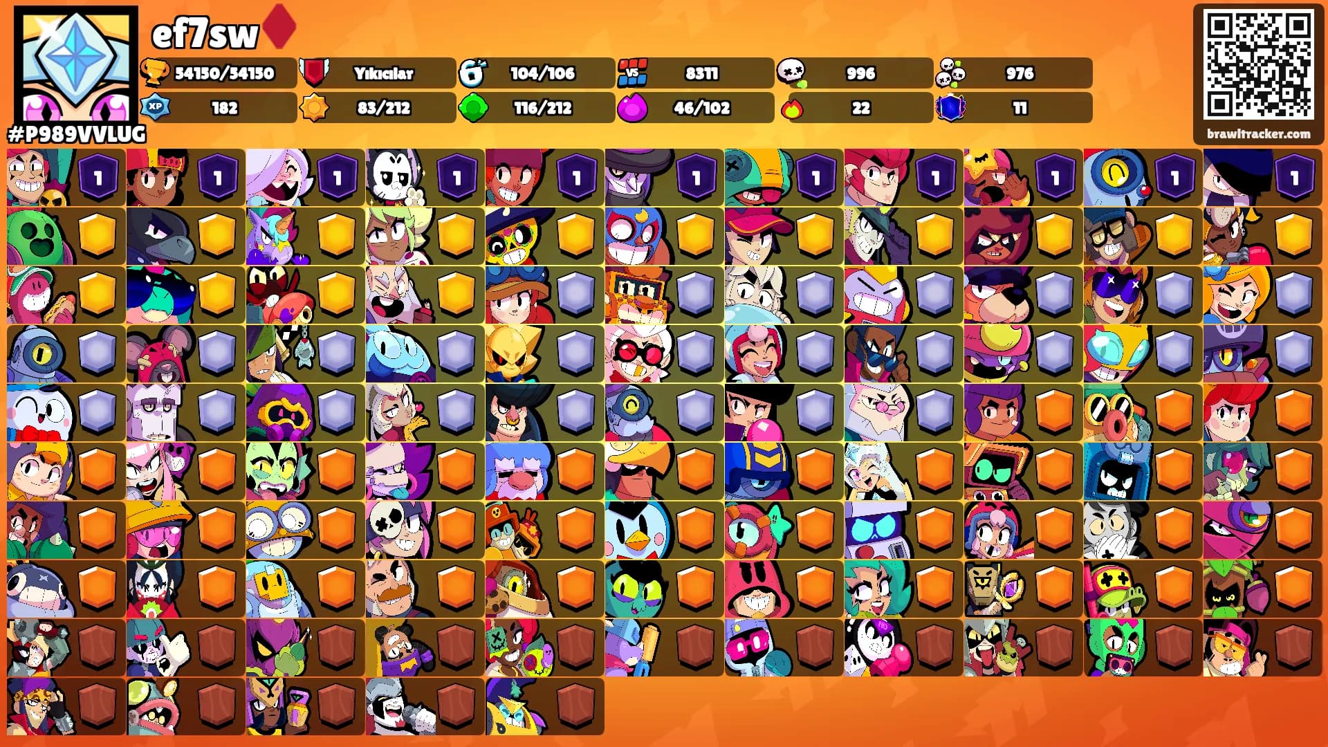 ef7sw♦️'s Ranks