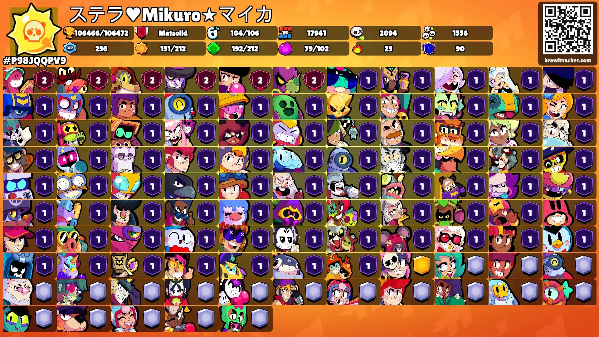 ステラ♥︎Mikuro★マイカ's Ranks