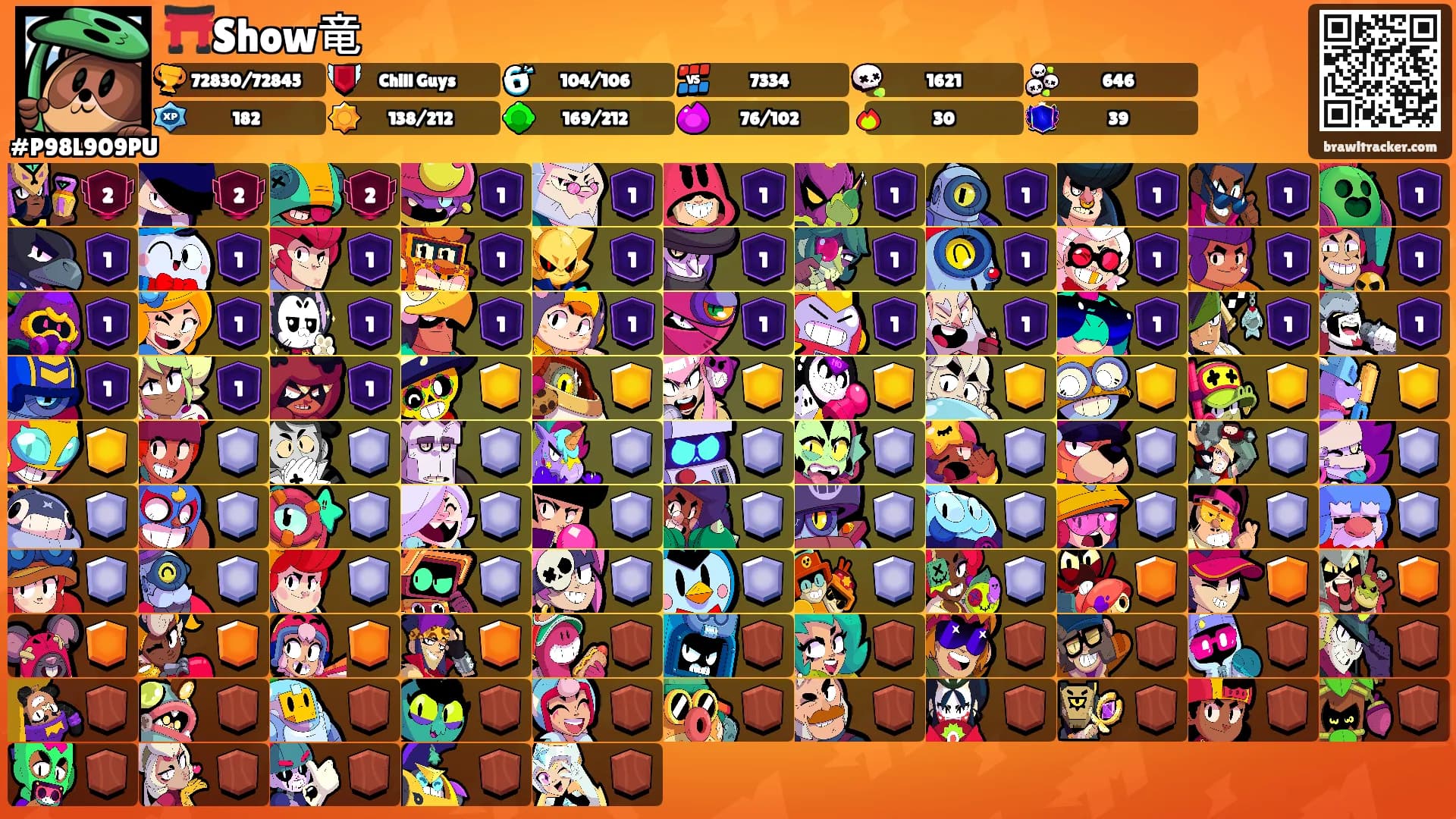 ⛩️Show竜's Ranks