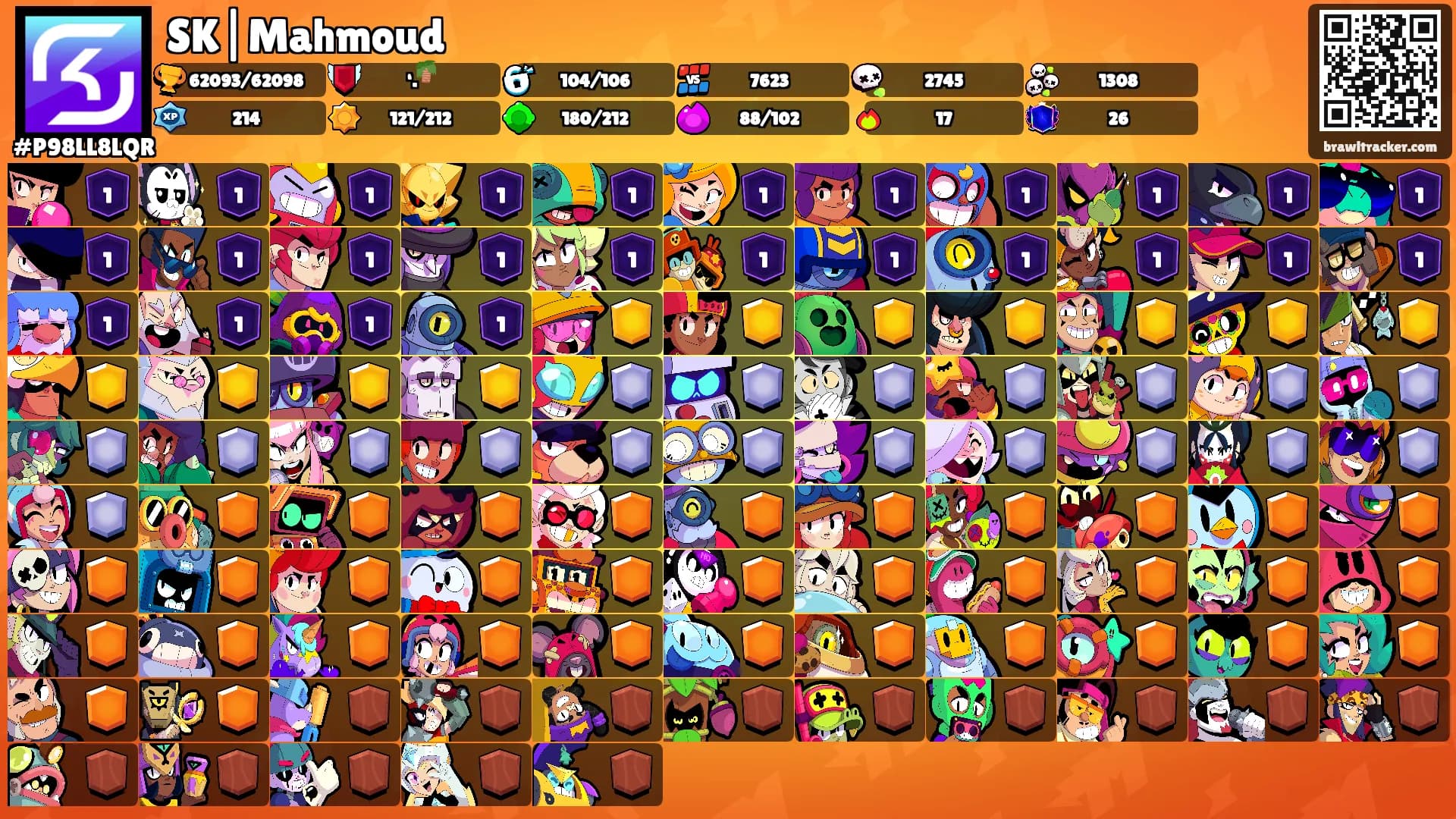 SK|Mahmoud's Ranks