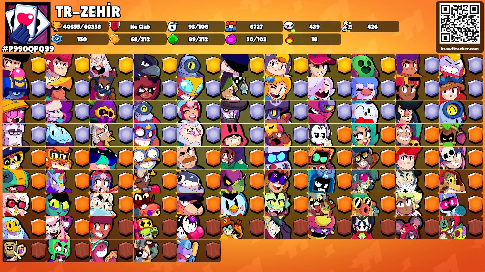 TR-ZEHİR's Ranks