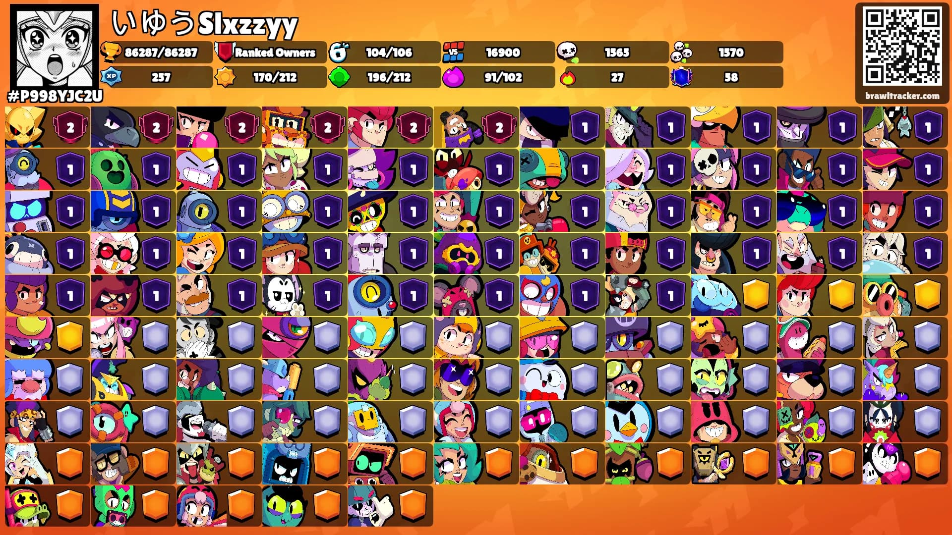 いゆうSlxzzyy's Ranks
