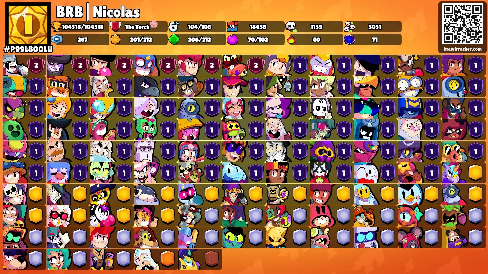BRB|Nicolas's Ranks