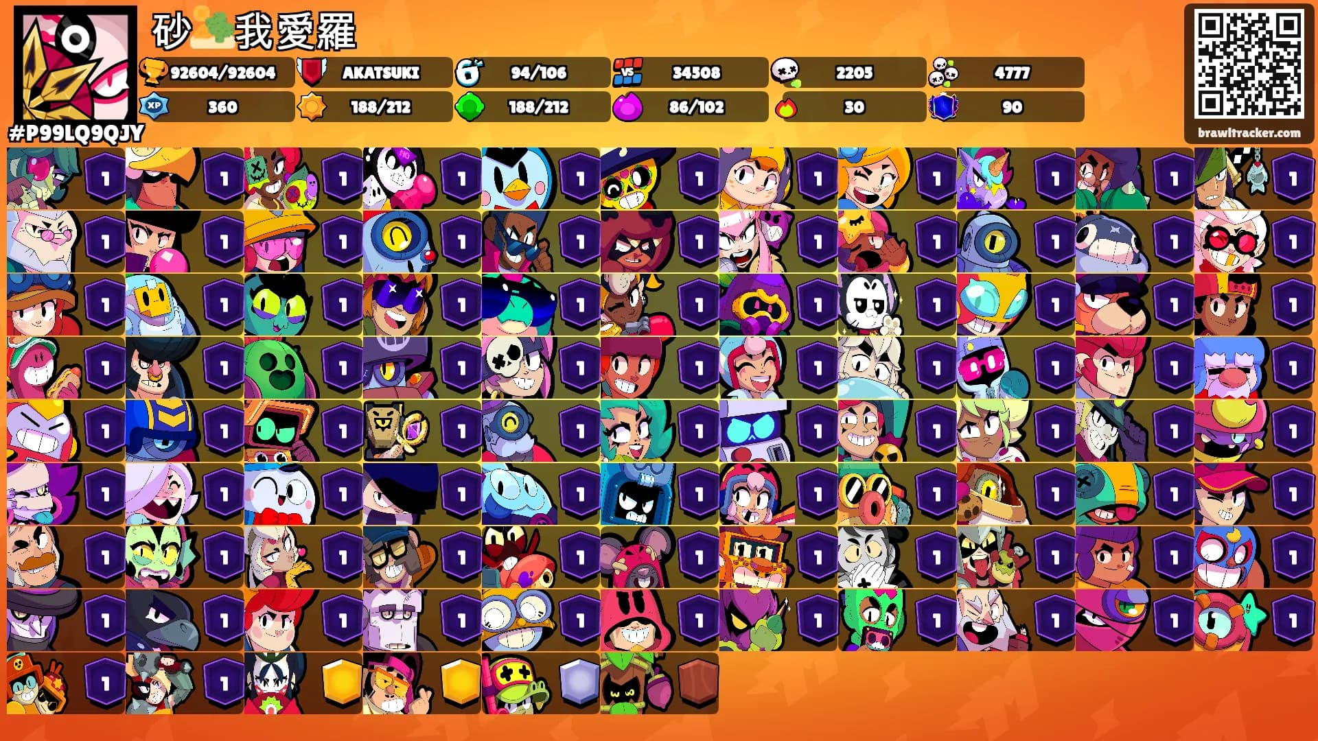 砂🏜️我愛羅's Ranks