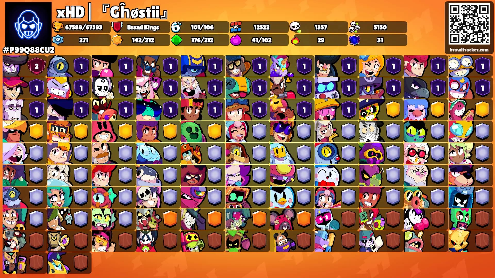 xHD|『Gĥøstii』's Ranks