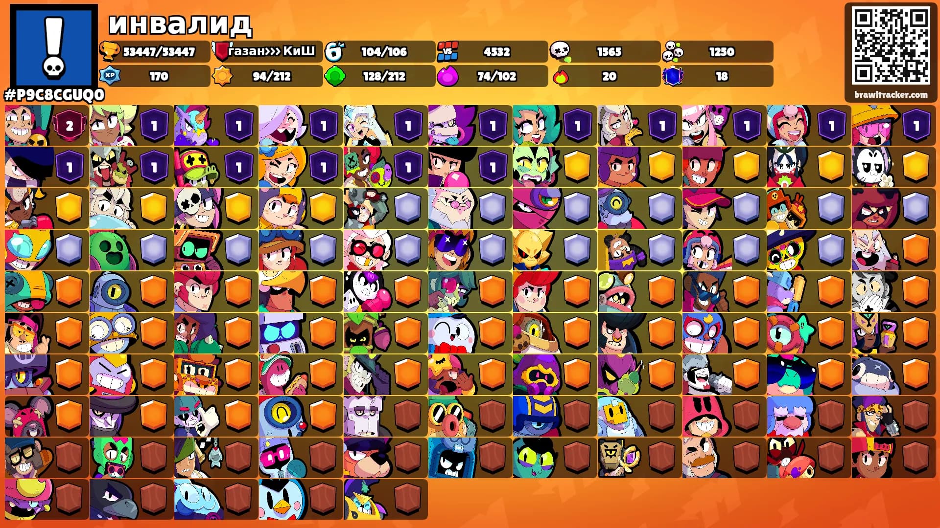инвалид's Ranks