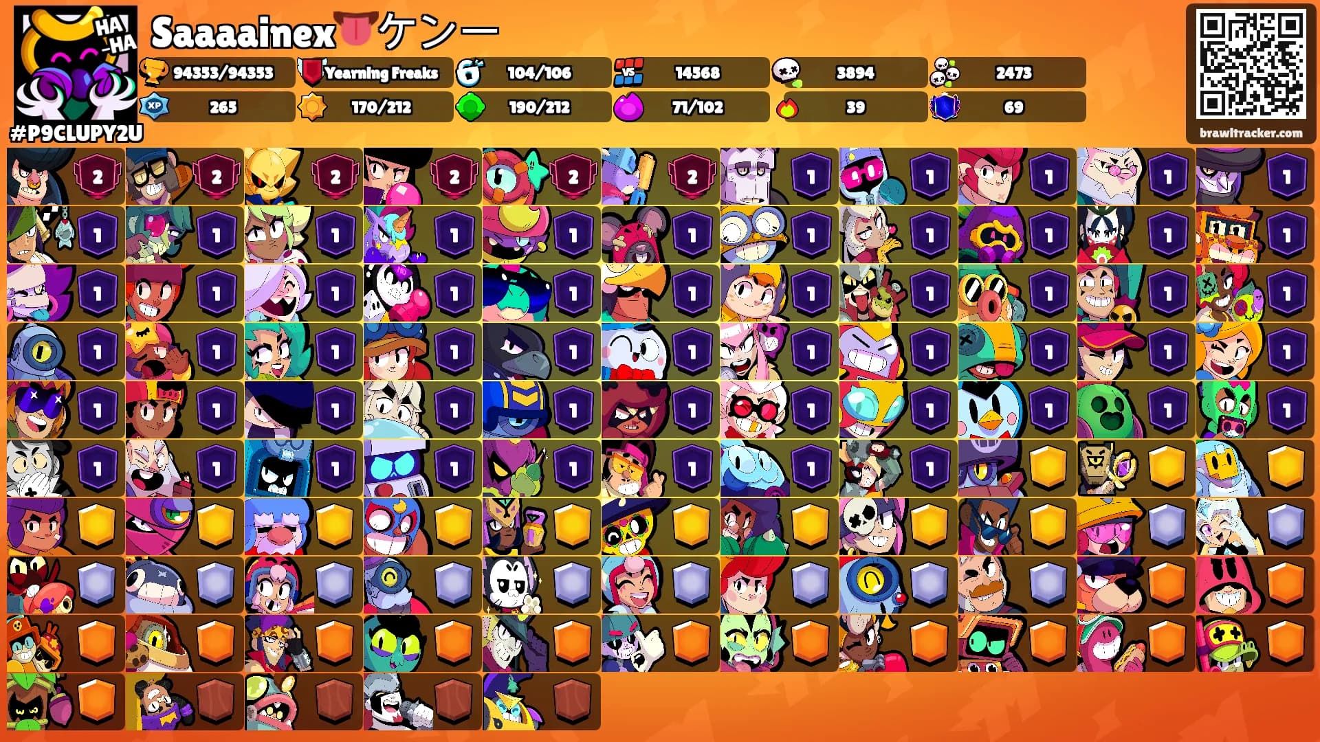 Saaaainex👅ケンー's Ranks