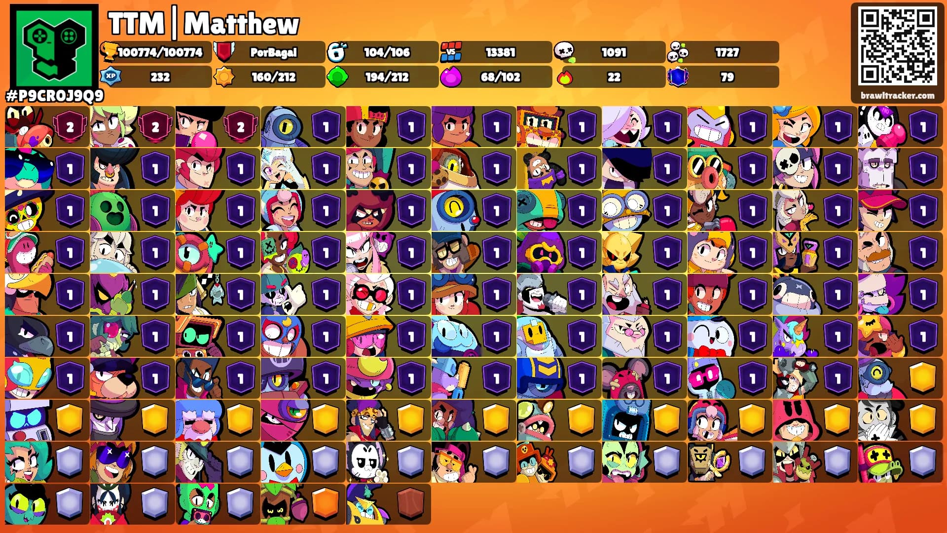 TTM|Matthew's Ranks