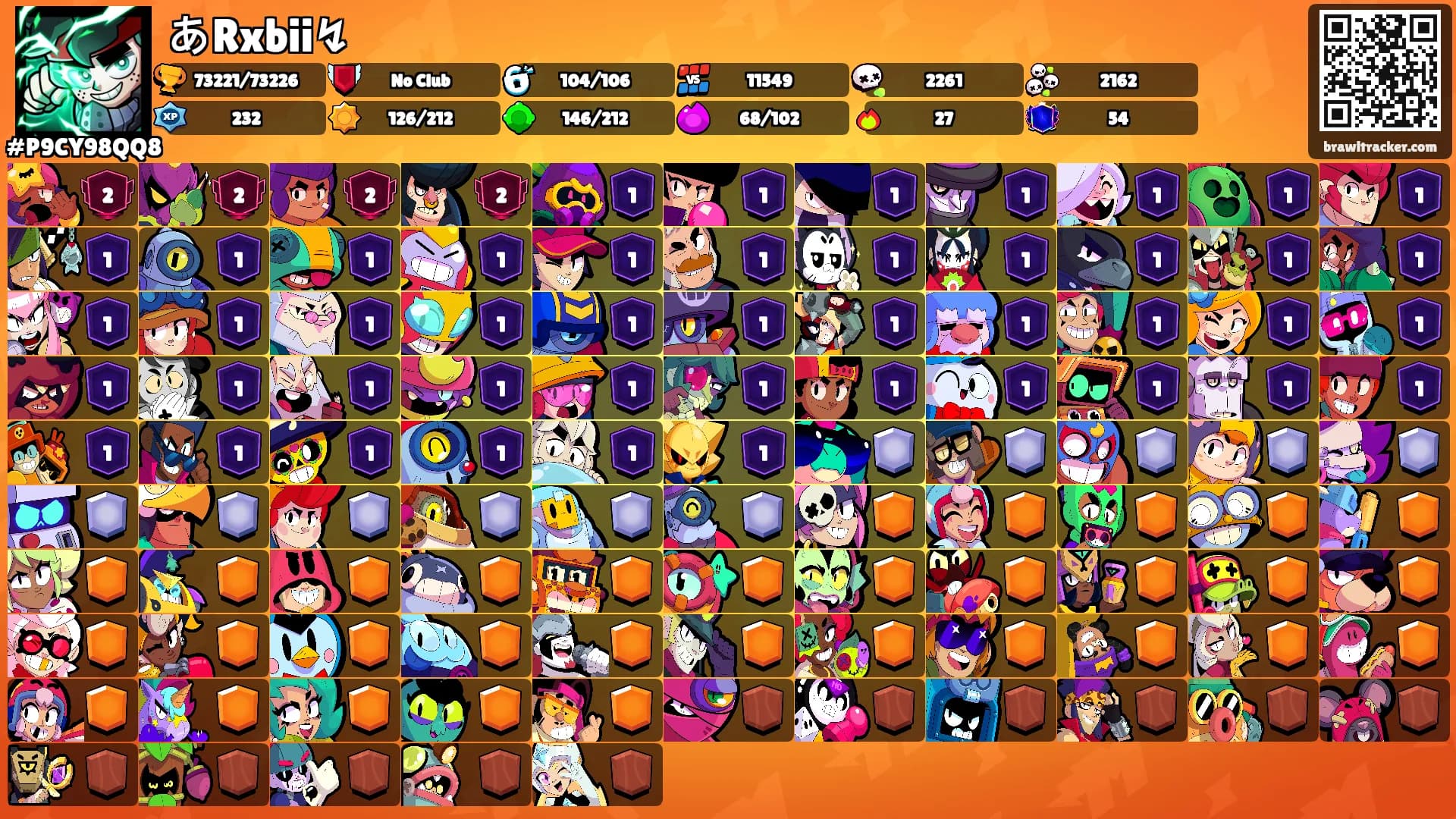 あRxbii↯'s Ranks