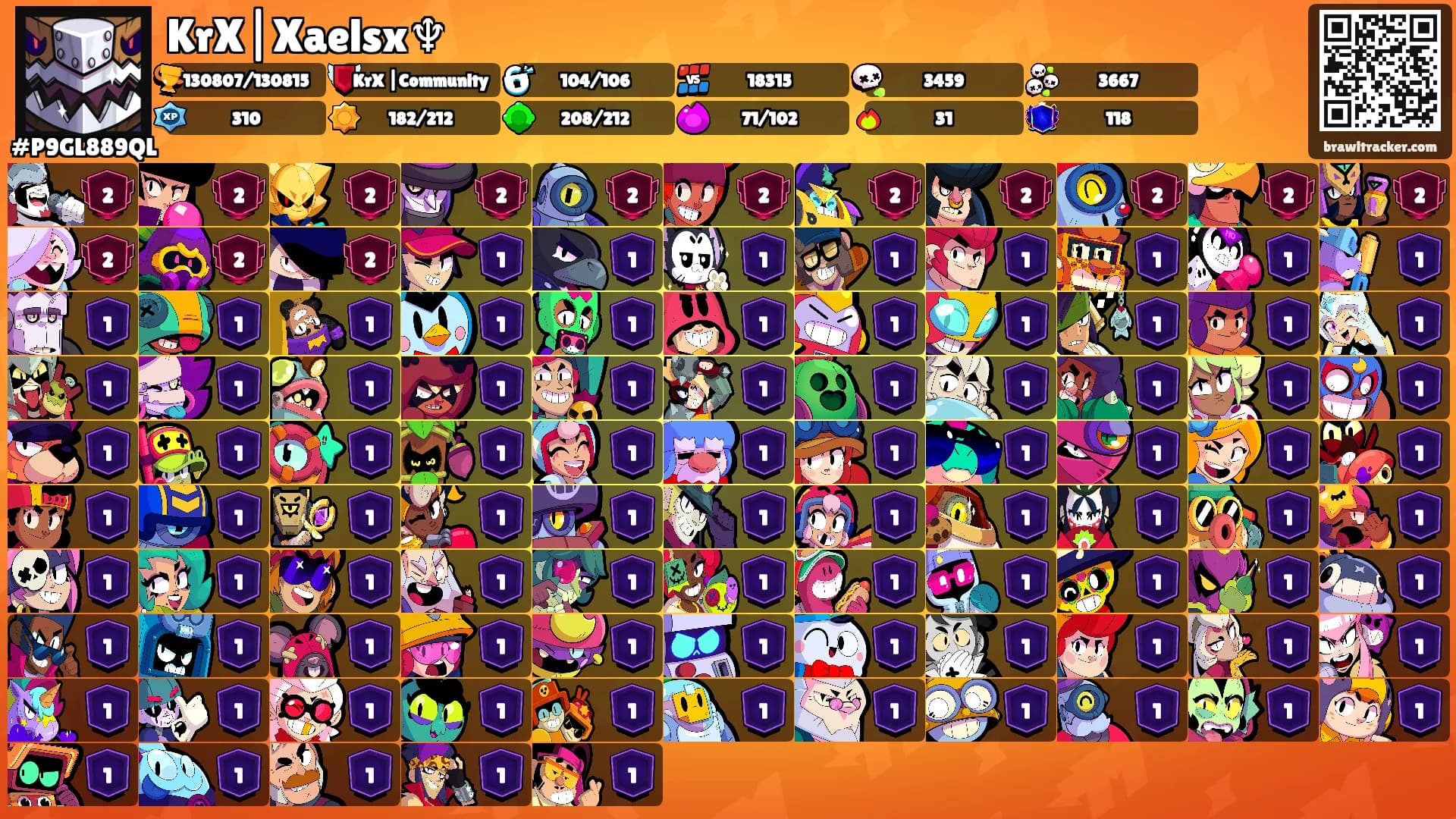 KrX|Xaelsx♆'s Ranks