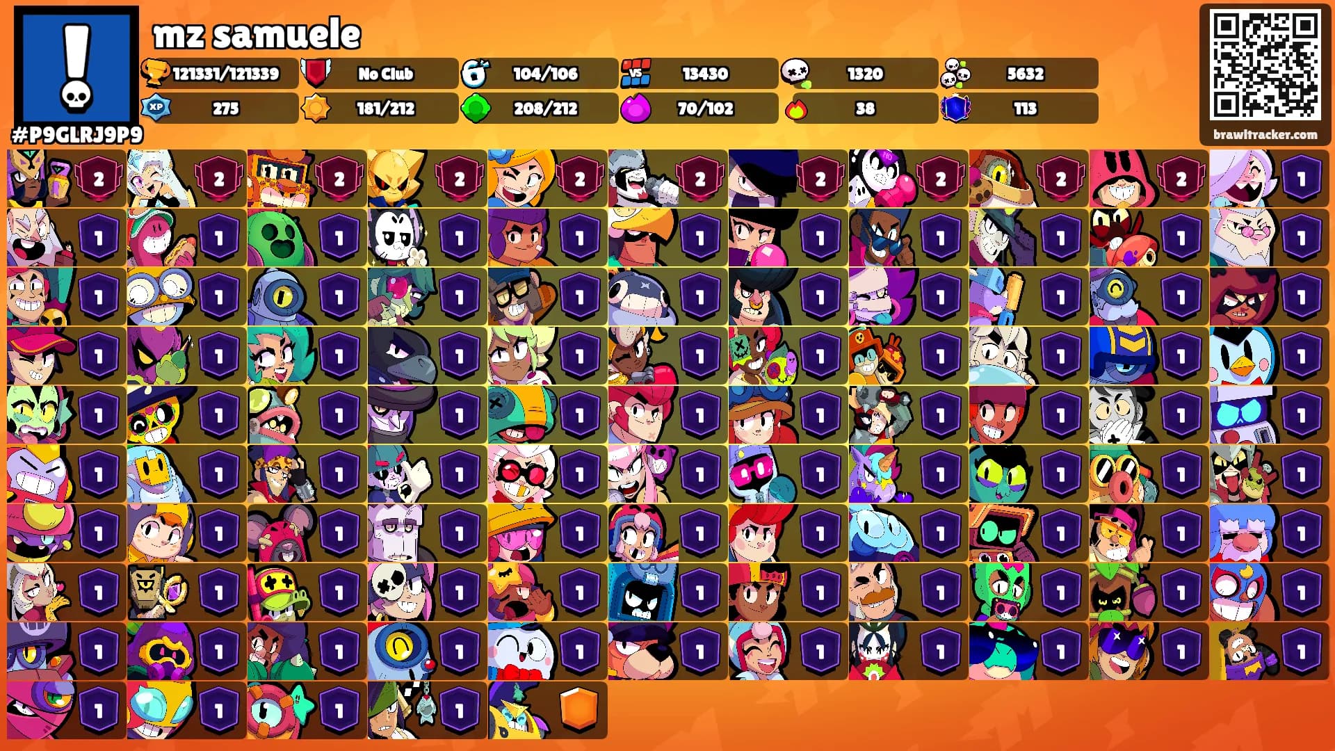mz samuele's Ranks