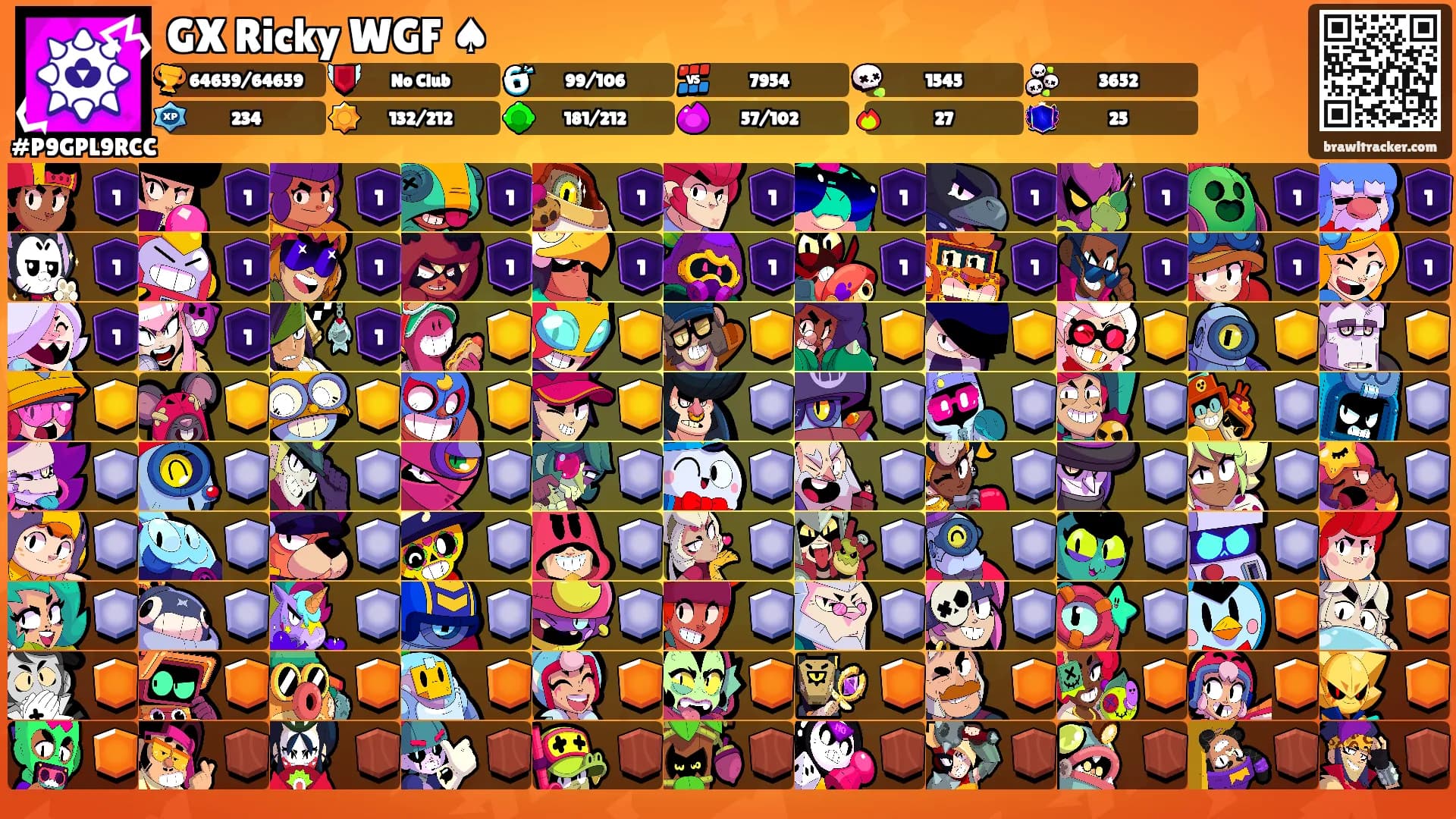 GX Ricky WGF ♠'s Ranks