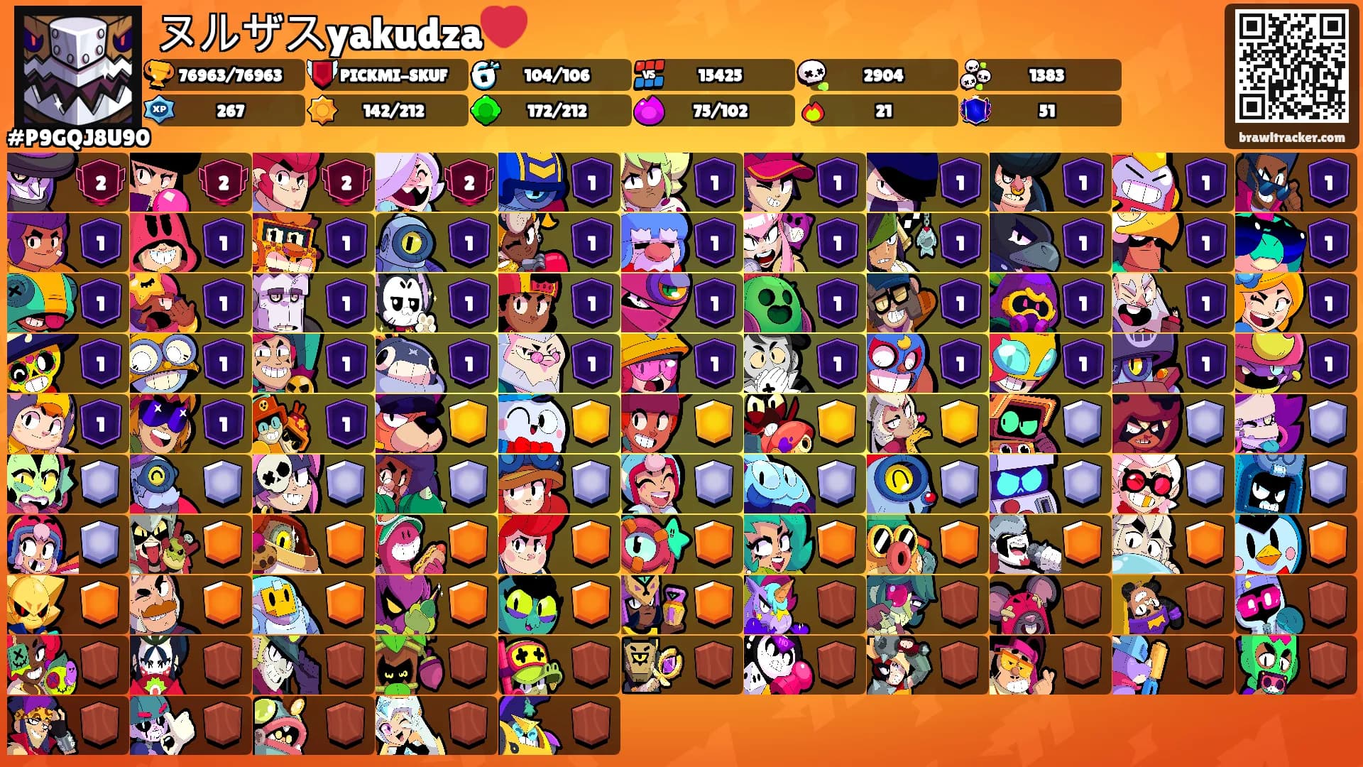 ヌルザスyakudza❤️'s Ranks