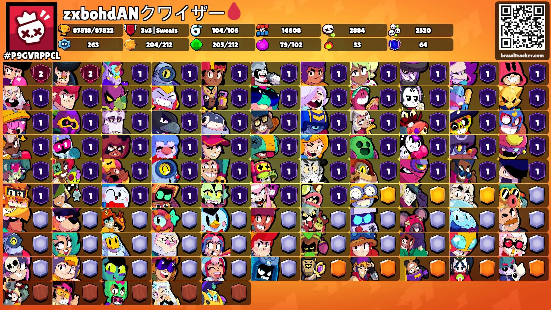 zxbohdANクワイザー🩸's Ranks