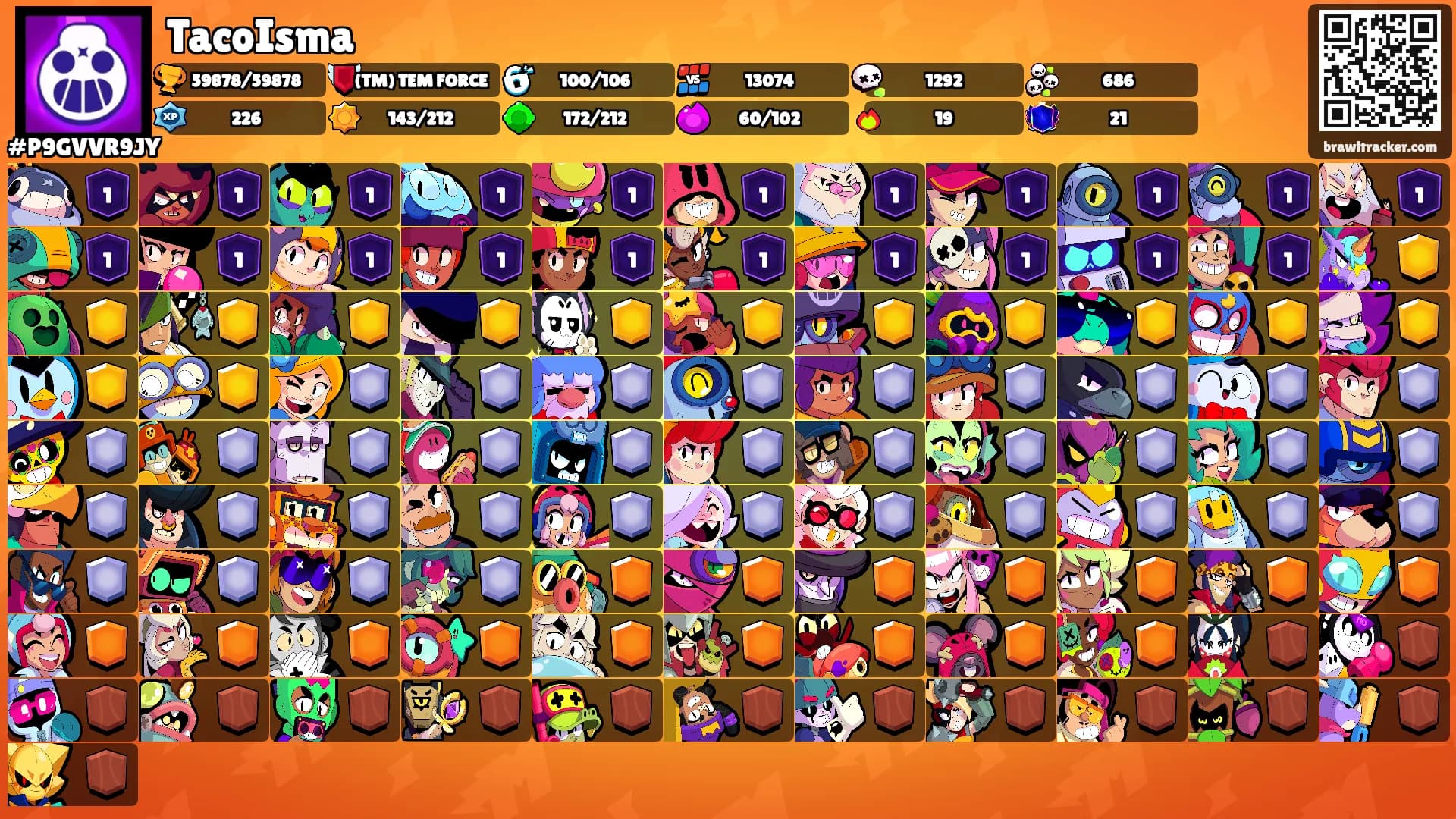TacoIsma's Ranks