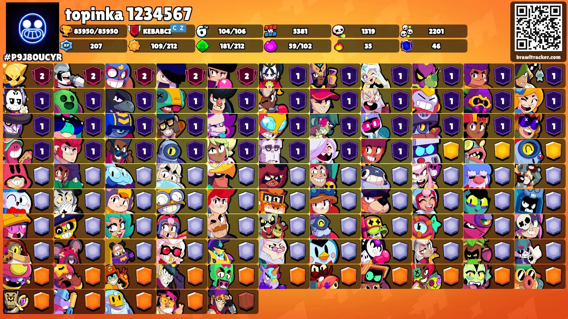 topinka 1234567's Ranks