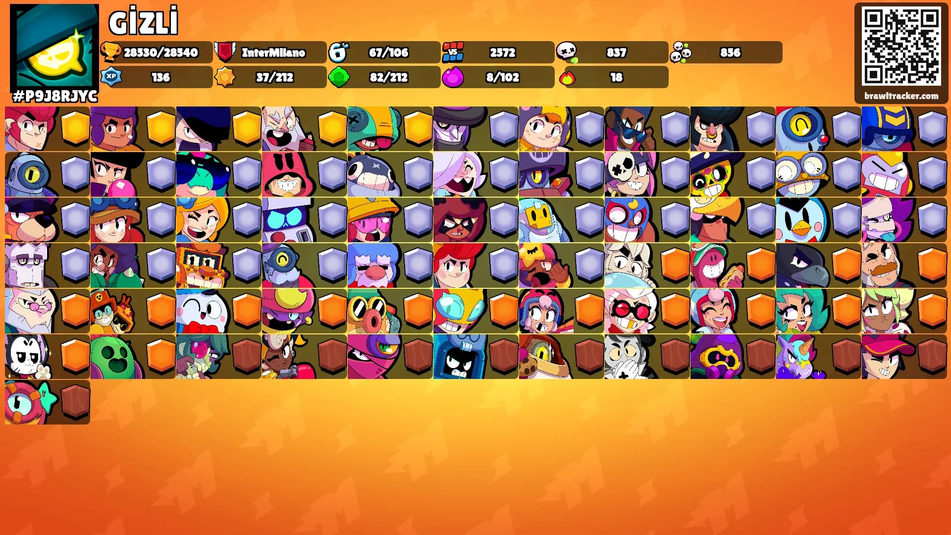 GİZLİ's Ranks