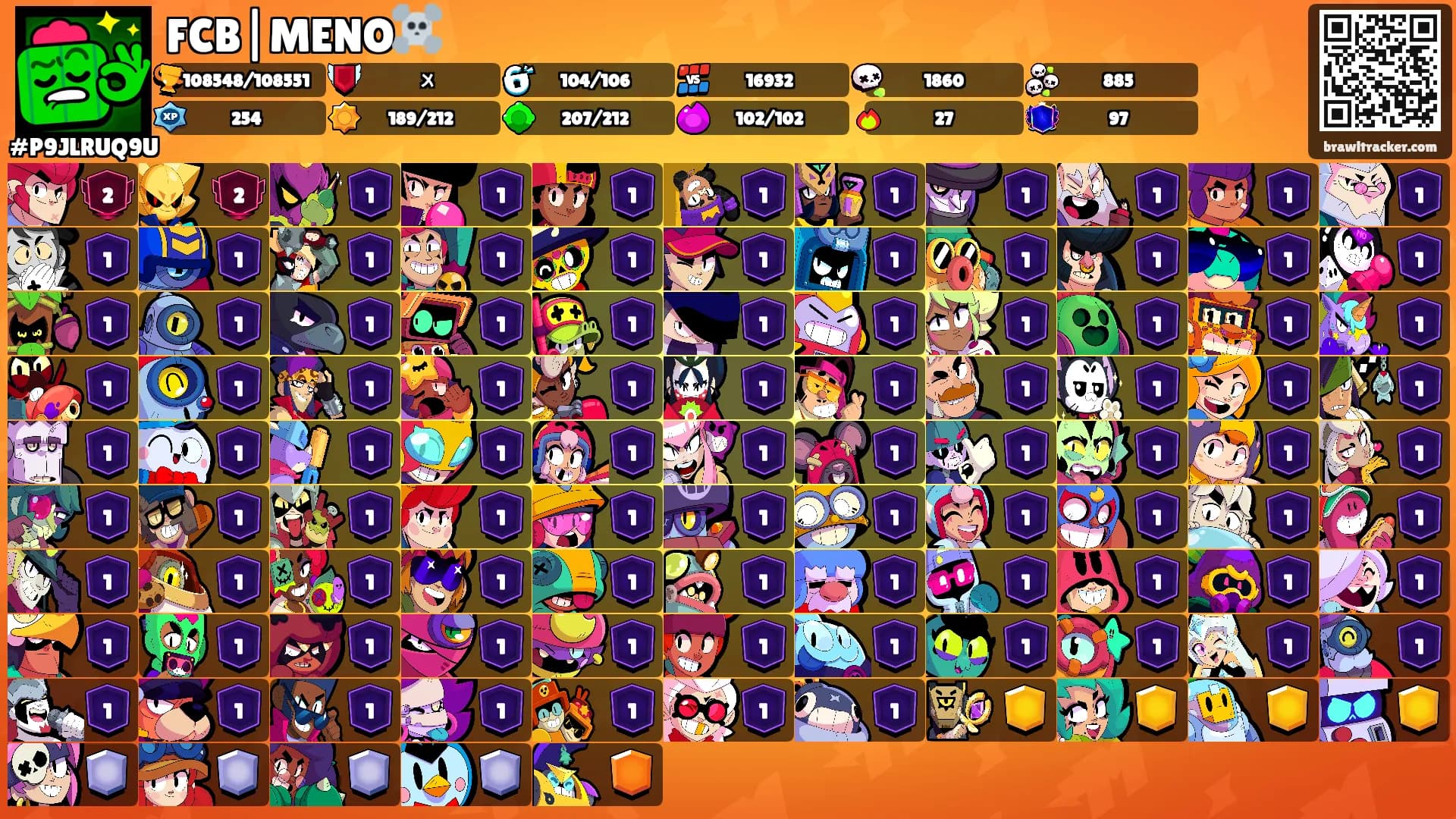 FCB|MENO☠️'s Ranks