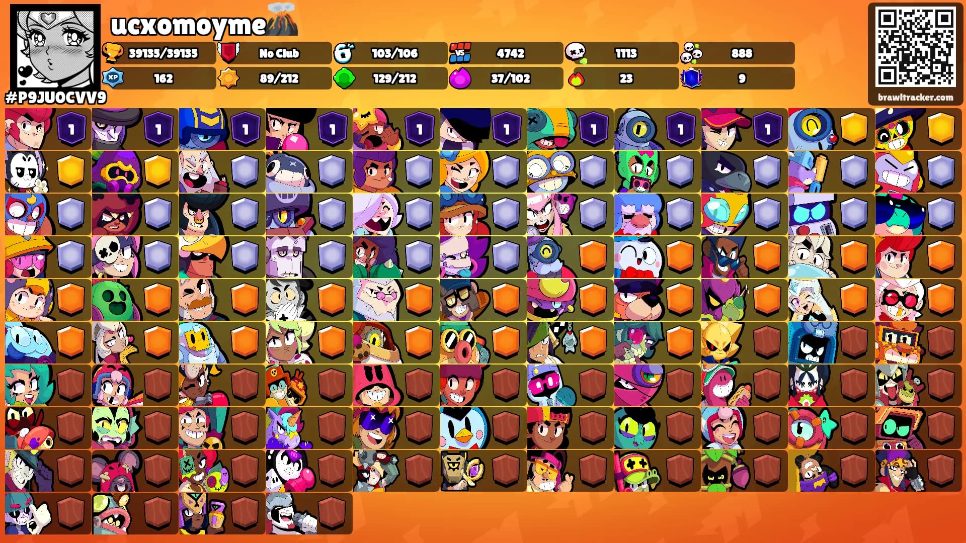 ucxomoyme🌋's Ranks