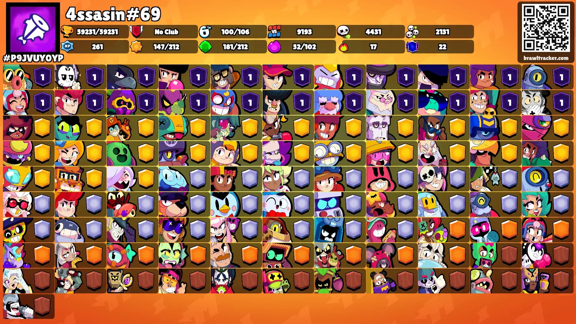 4ssasin#69's Ranks