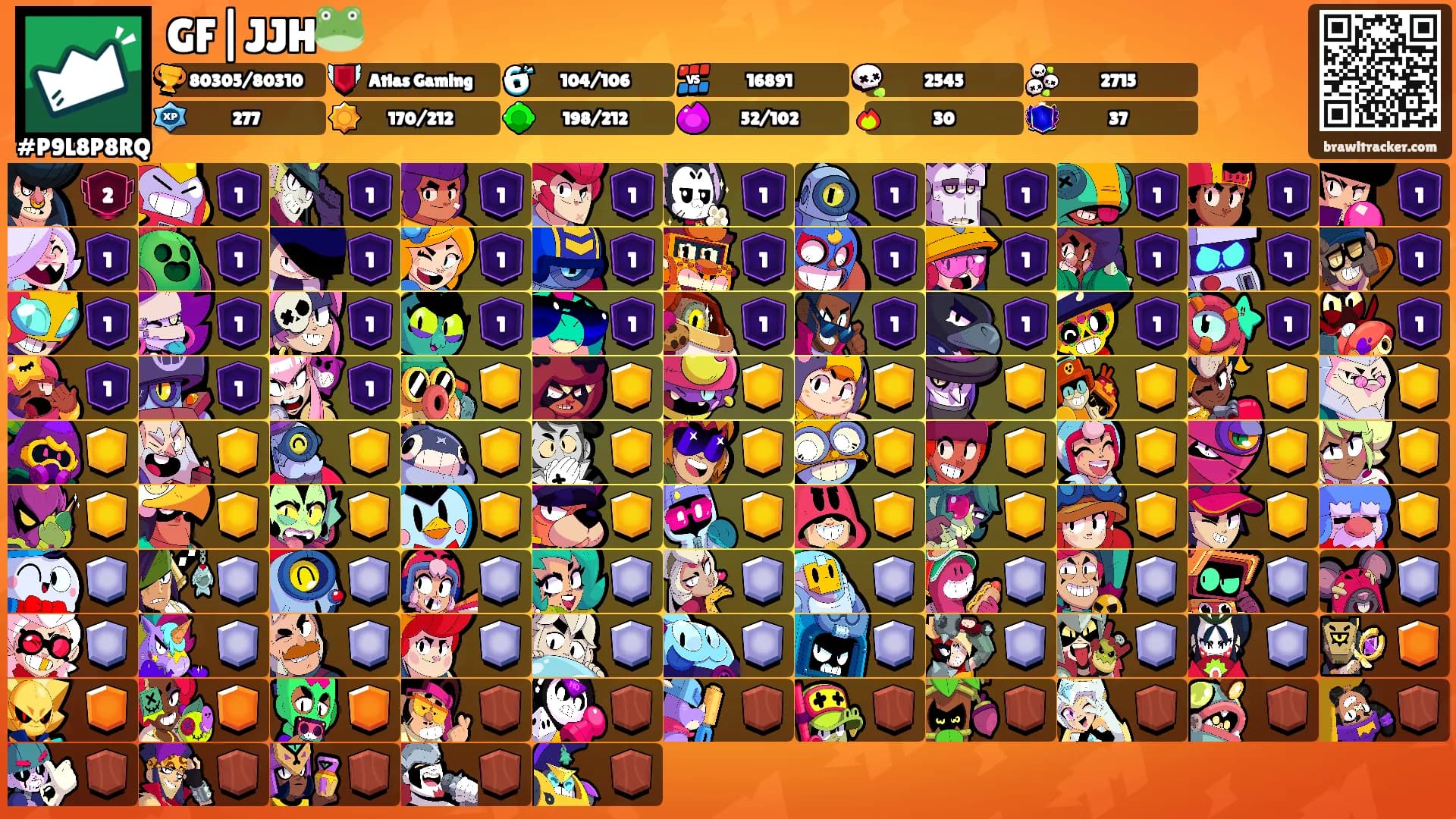 GF|JJH🐸's Ranks