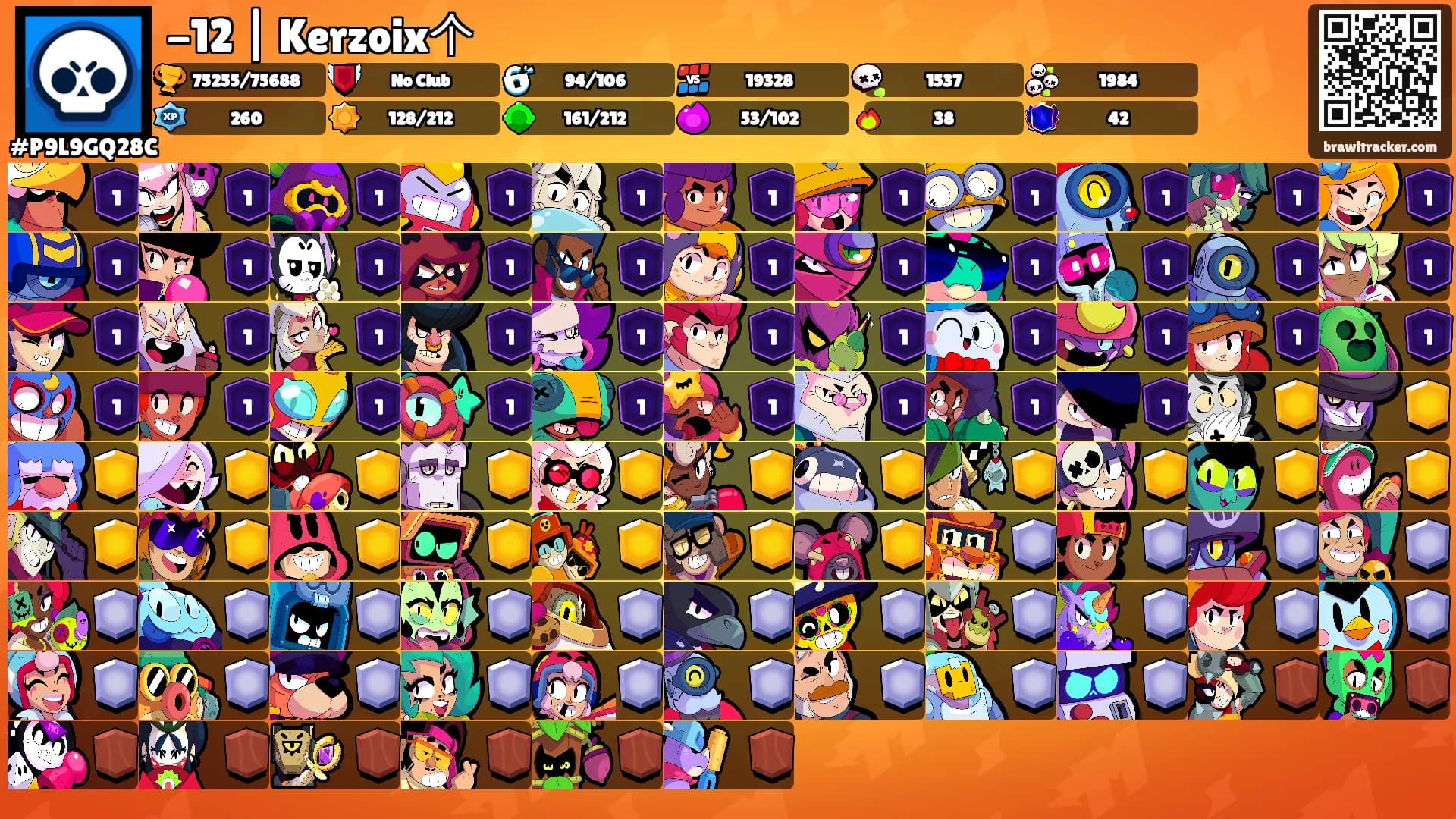 -12 | Kerzoix个's Ranks